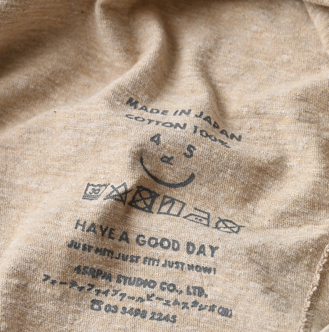 45R(フォーティファイブアール) |天竺の90845星長袖Tシャツ（トップ）