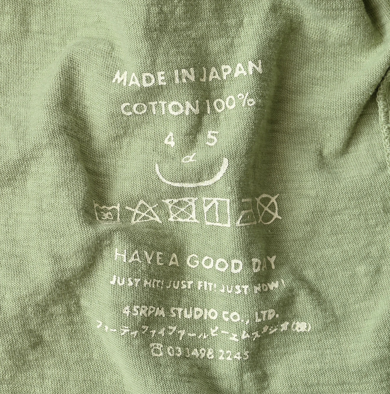 45R(フォーティファイブアール) |天竺の908オーシャンTシャツ