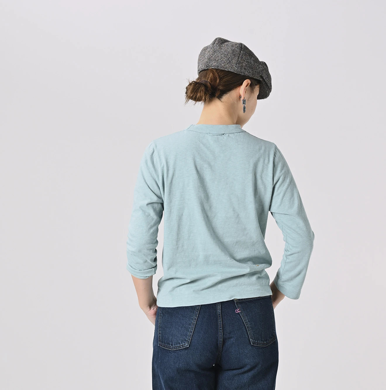 45R(フォーティファイブアール) |天竺の四角Ｔシャツ