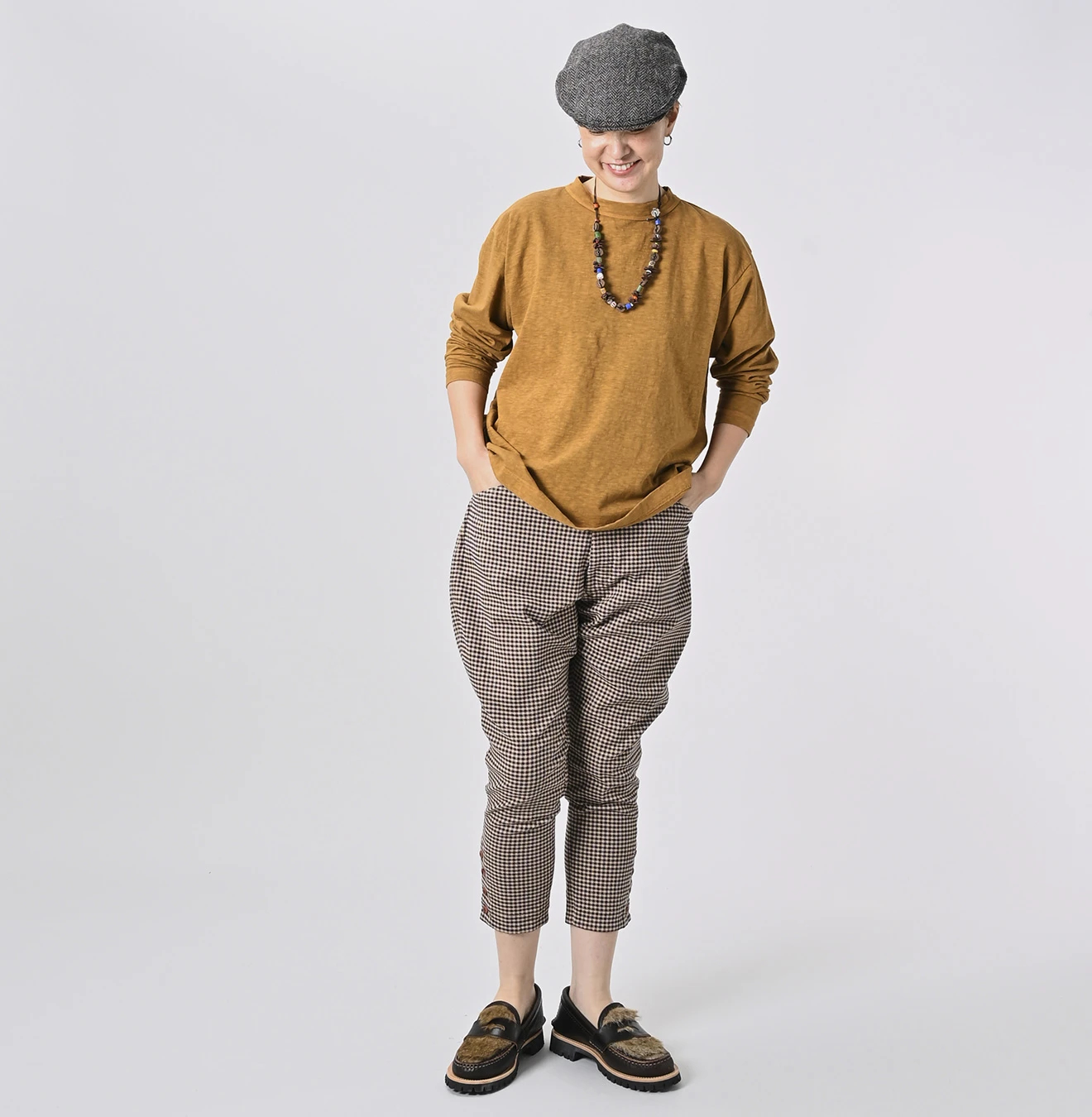 45R(フォーティファイブアール) |天竺の908オーシャンTシャツ（草木染め）