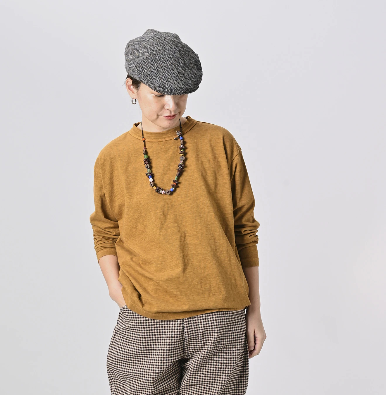 45R(フォーティファイブアール) |天竺の908オーシャンTシャツ（草木染め）