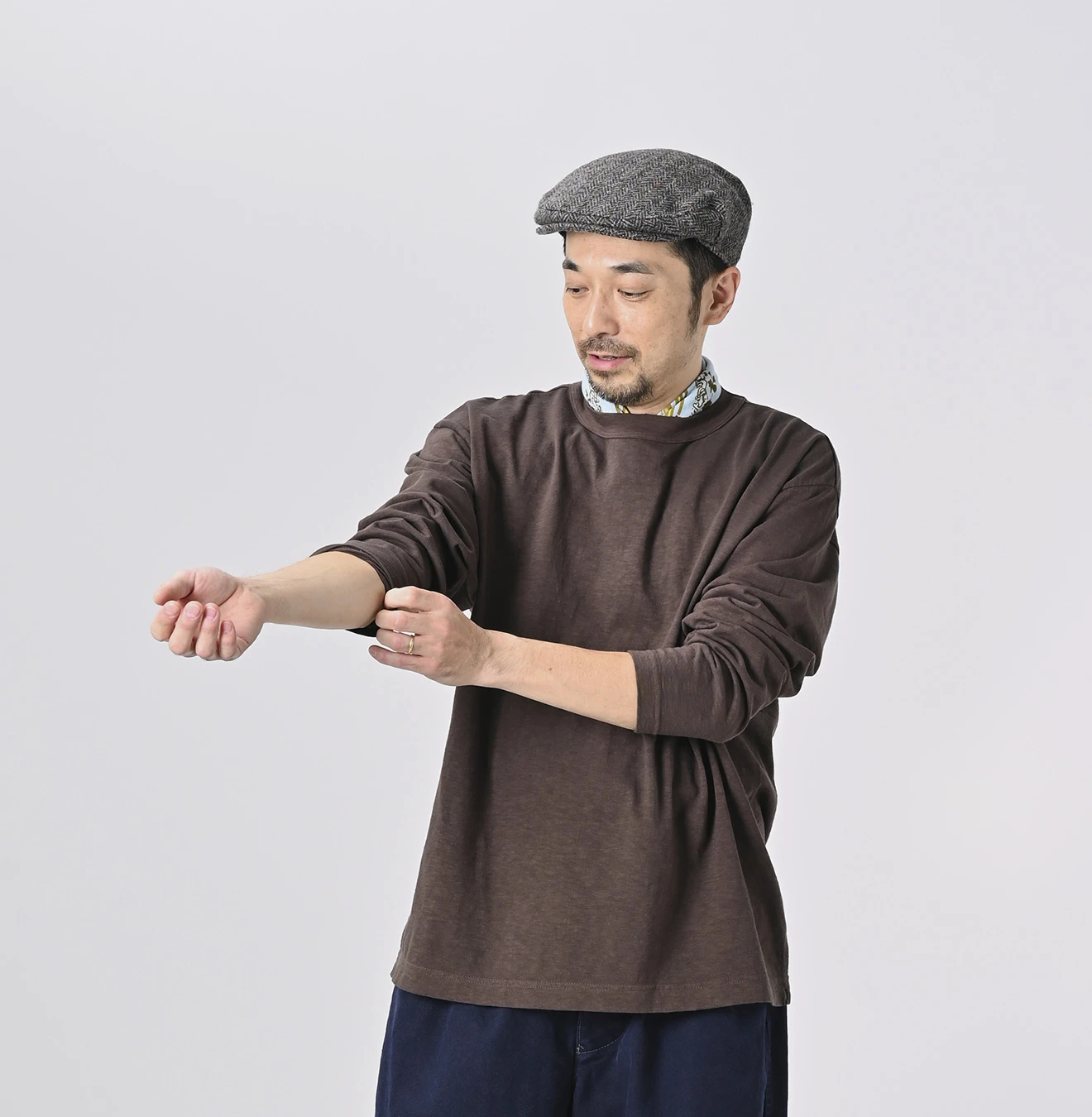 45R(フォーティファイブアール) |天竺の908オーシャンTシャツ（草木染め）