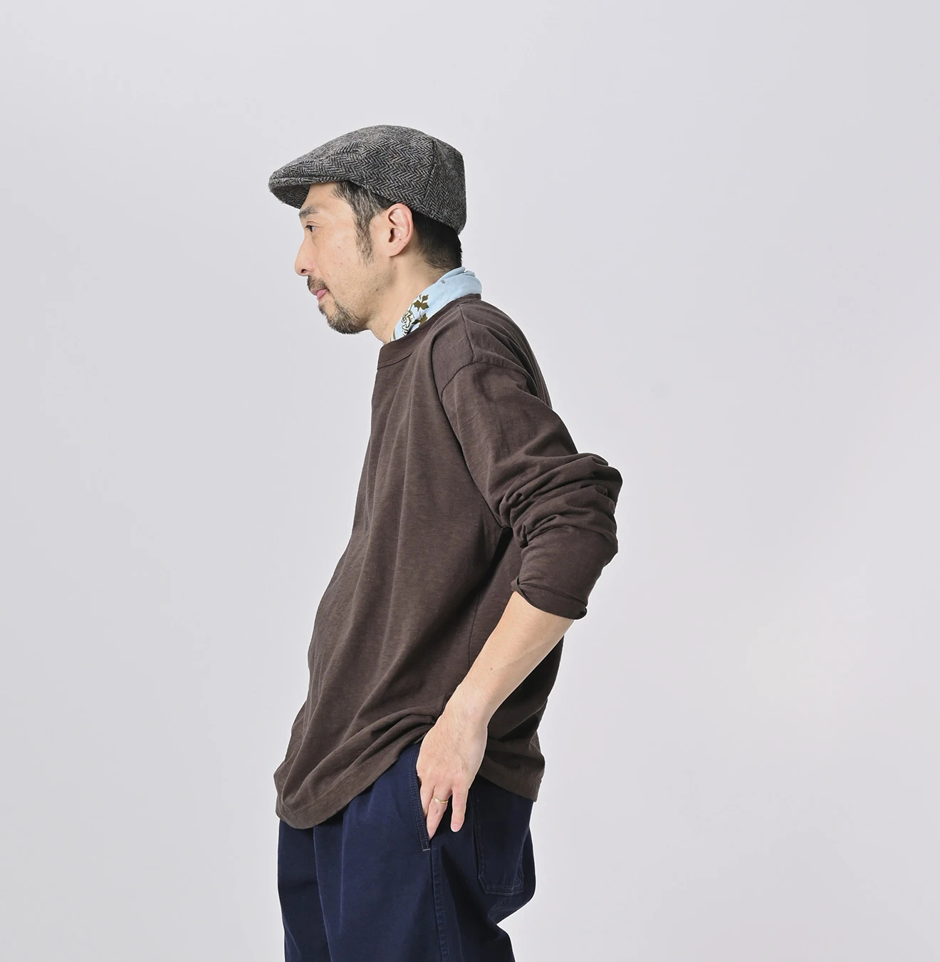 45R(フォーティファイブアール) |天竺の908オーシャンTシャツ（草木染め）