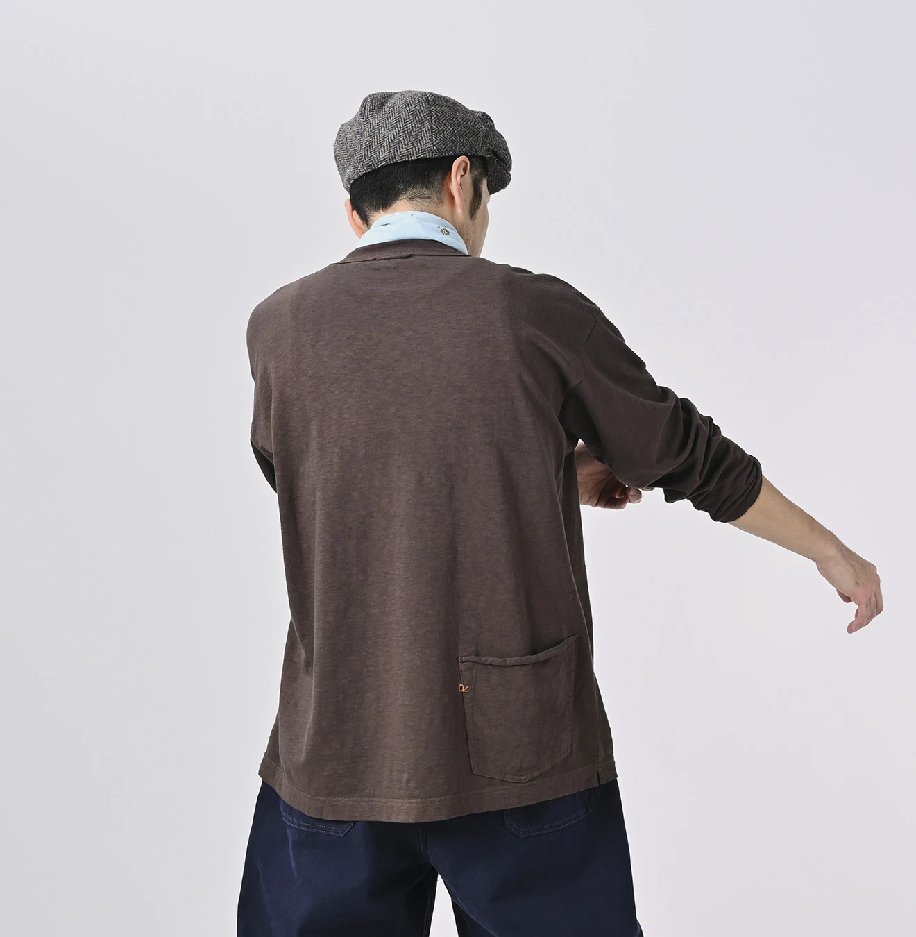 45R(フォーティファイブアール) |天竺の908オーシャンTシャツ（草木染め）