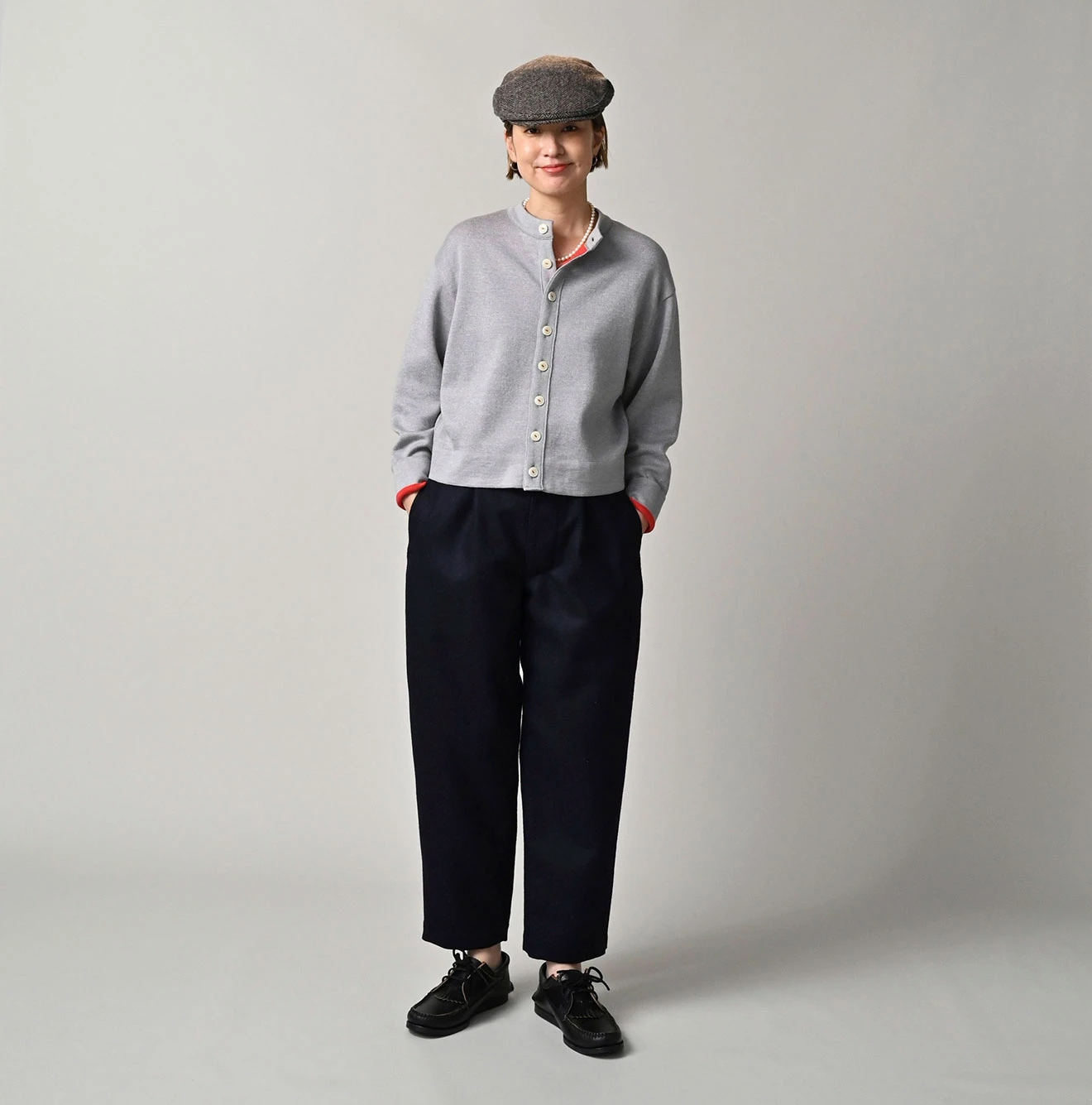 45R（フォーティファイブアール）| スムースのカーディガン Cardigan