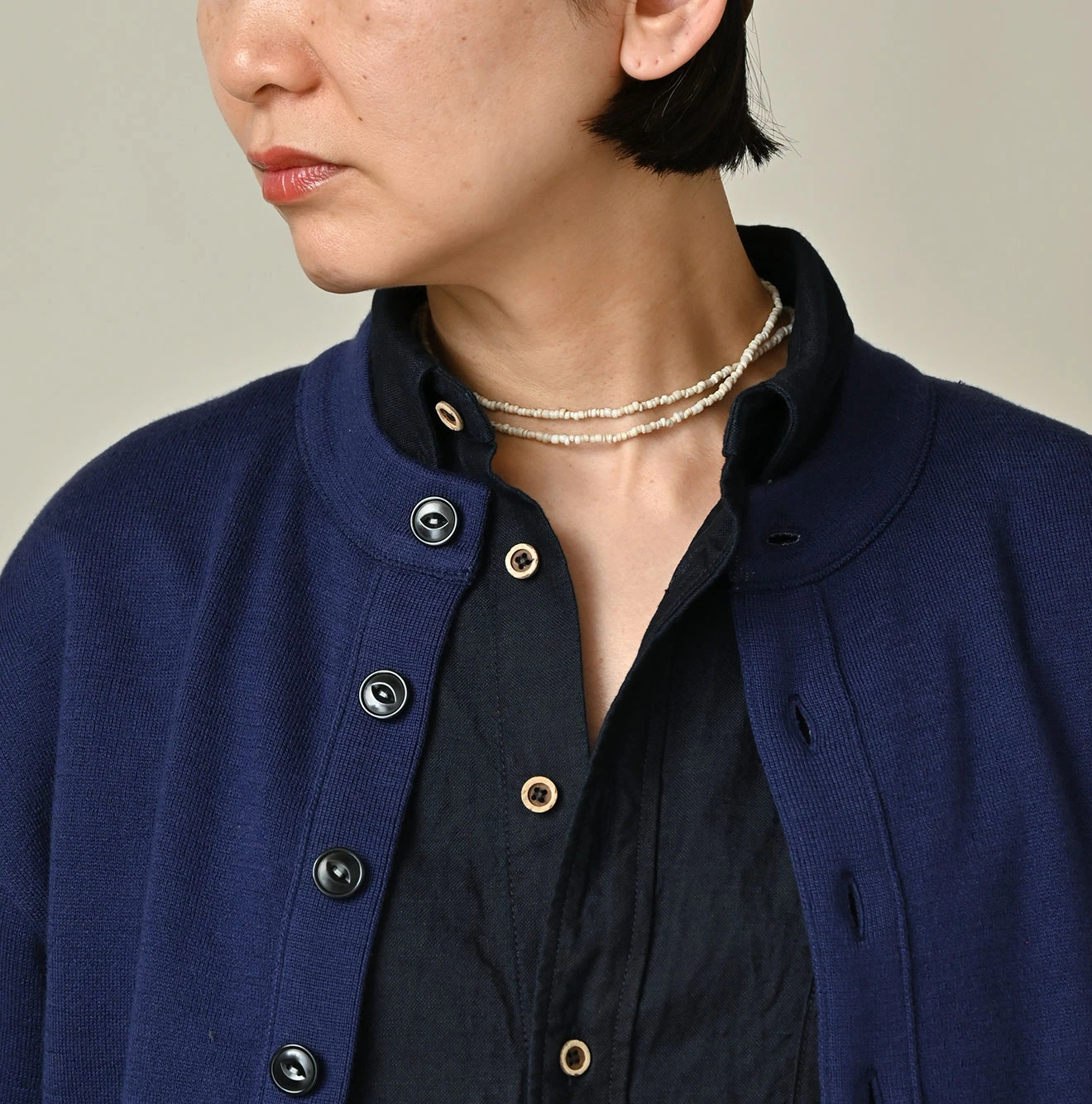 45R（フォーティファイブアール）| スムースのカーディガン Cardigan