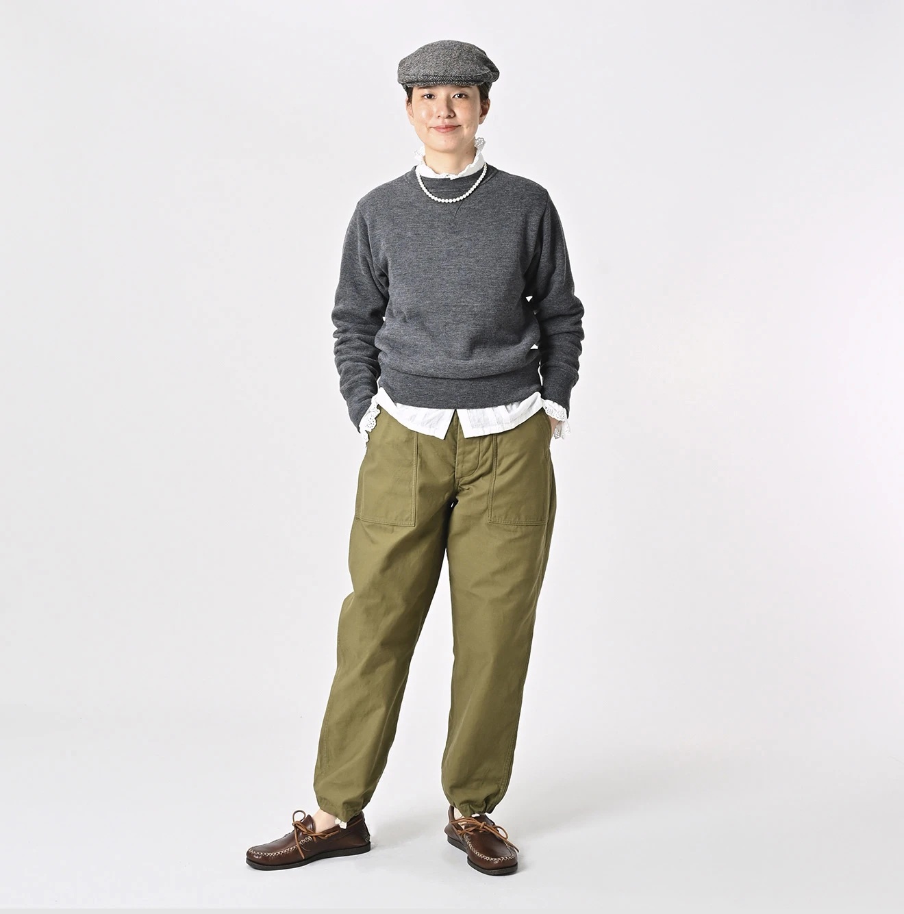 45R(フォーティファイブアール) |ヨコ裏毛の908スウェット