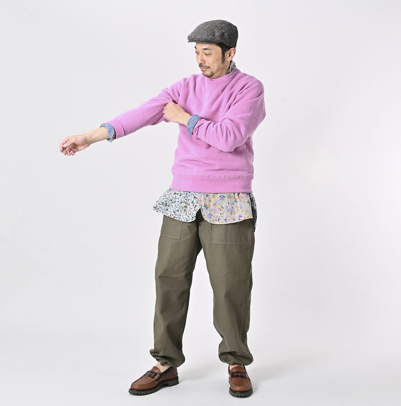 45R(フォーティファイブアール) |ヨコ裏毛の908スウェット