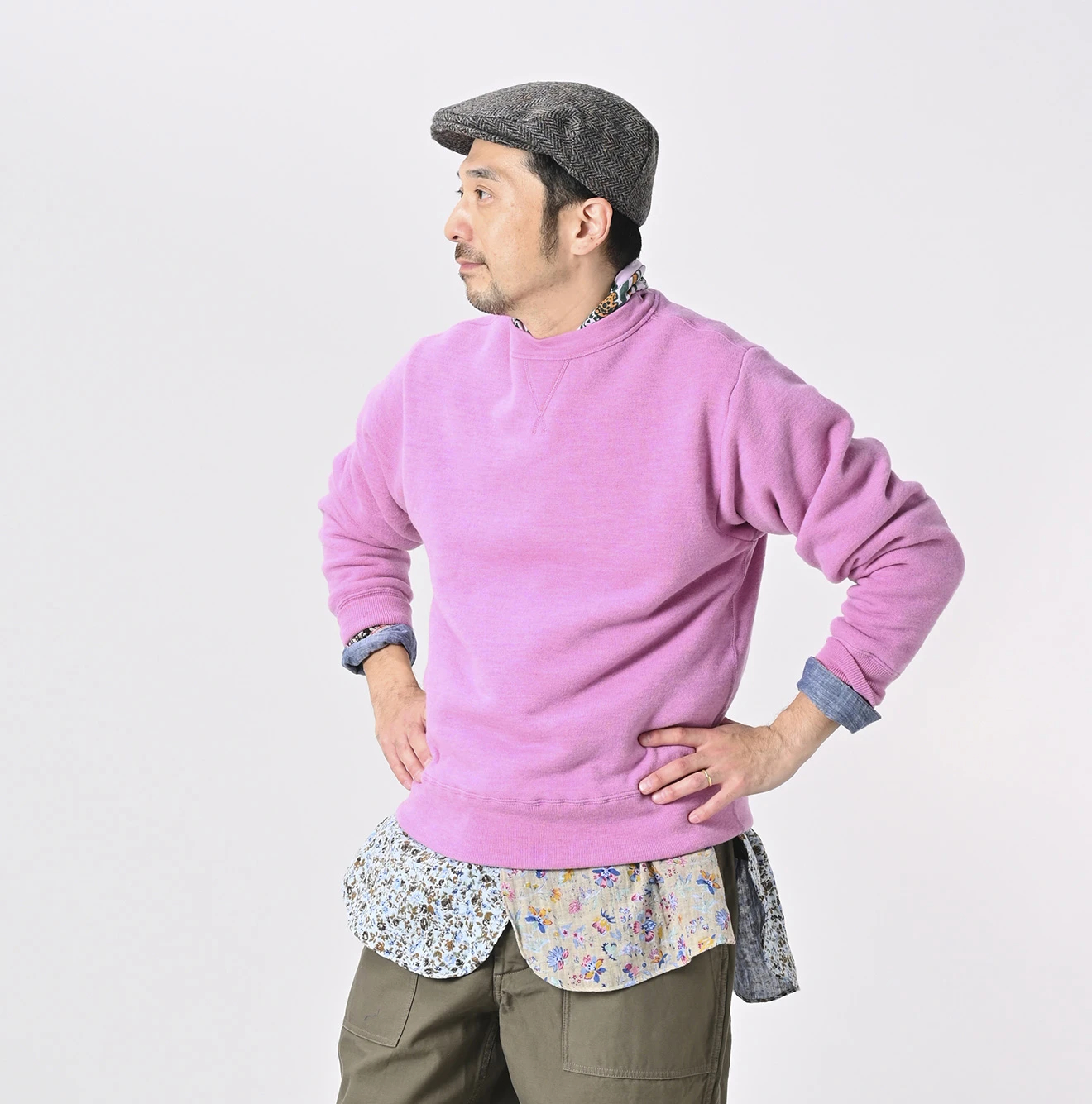 45R(フォーティファイブアール) |ヨコ裏毛の908スウェット