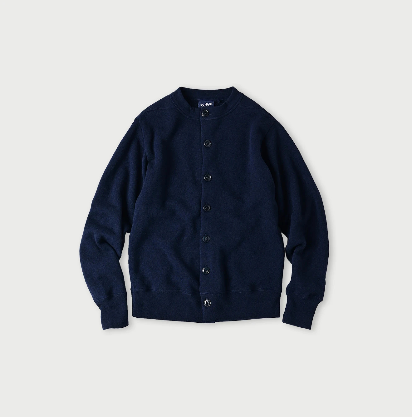 45R(フォーティファイブアール) |ヨコ裏毛の908カーディガン