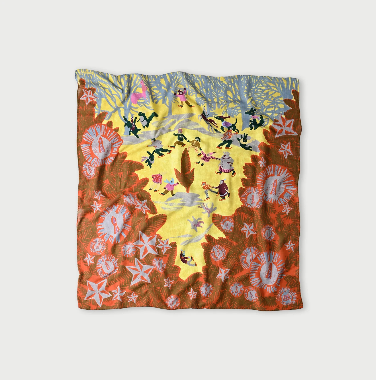 45R(フォーティファイブアール) |スーピマオーガニック綾のノエル風呂敷