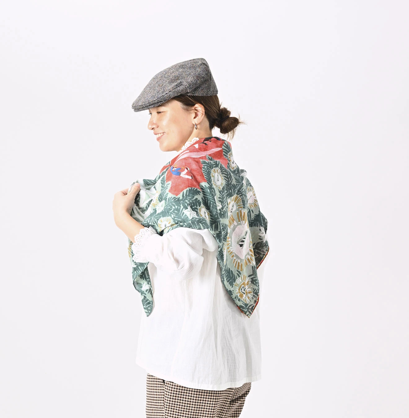 45R(フォーティファイブアール) |スーピマオーガニック綾のノエル風呂敷