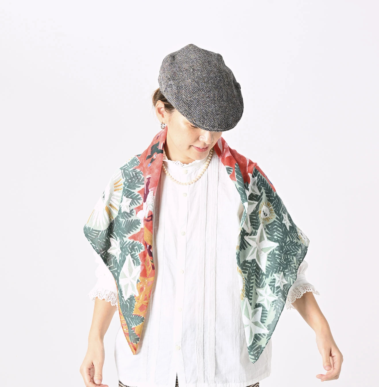 45R(フォーティファイブアール) |スーピマオーガニック綾のノエル風呂敷