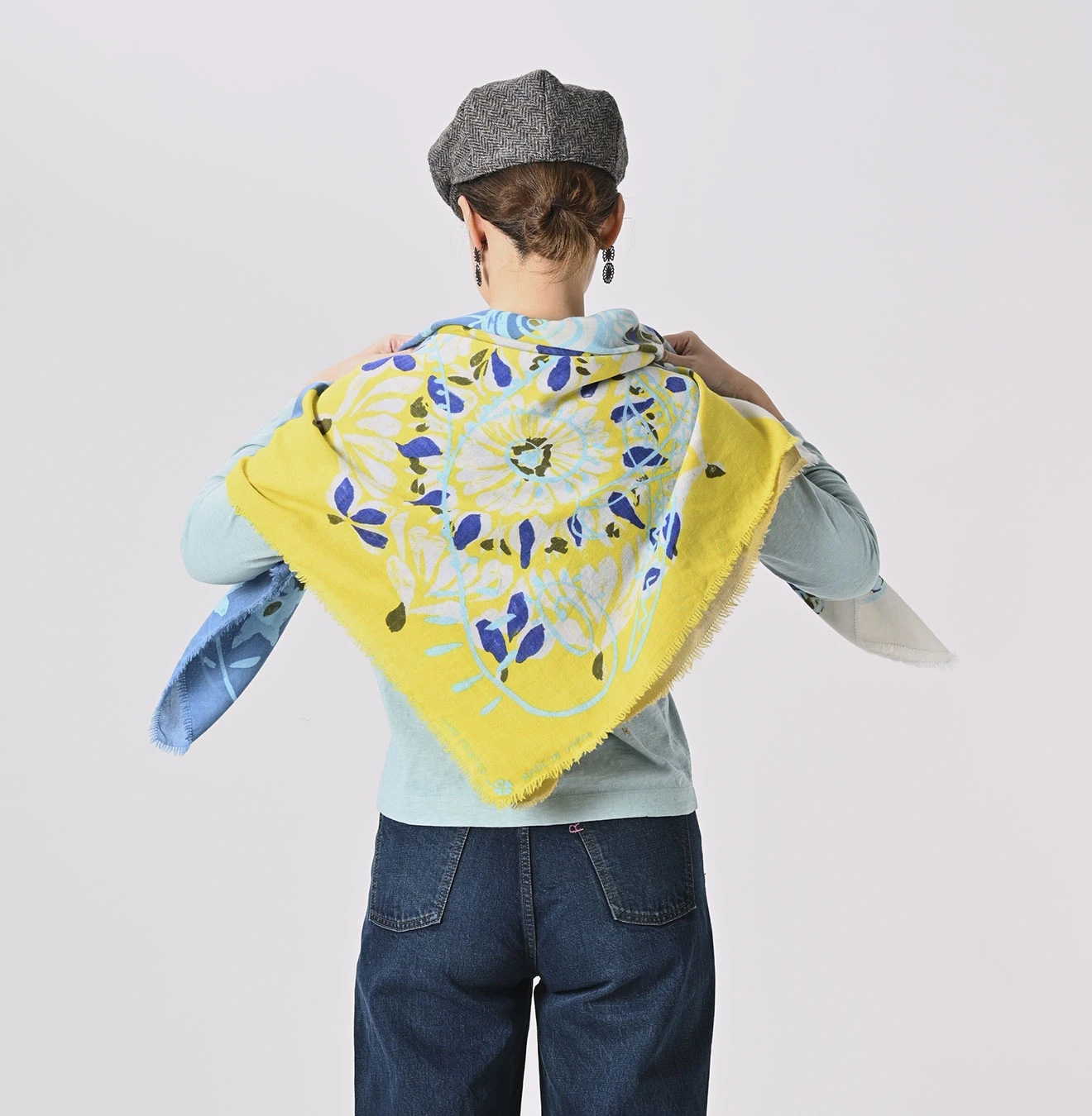 45R(フォーティファイブアール) |フロートの雪の結晶風呂敷