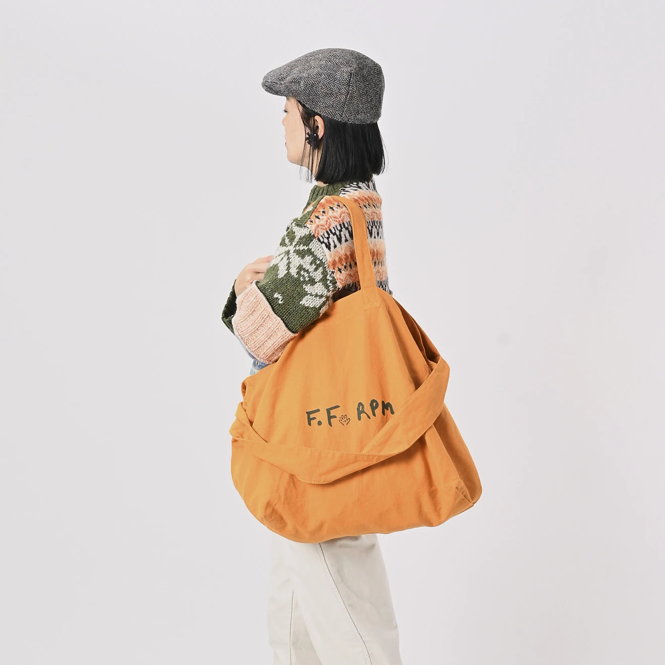 45R（フォーティファイブアール）| インドの45星トート（大） Bag