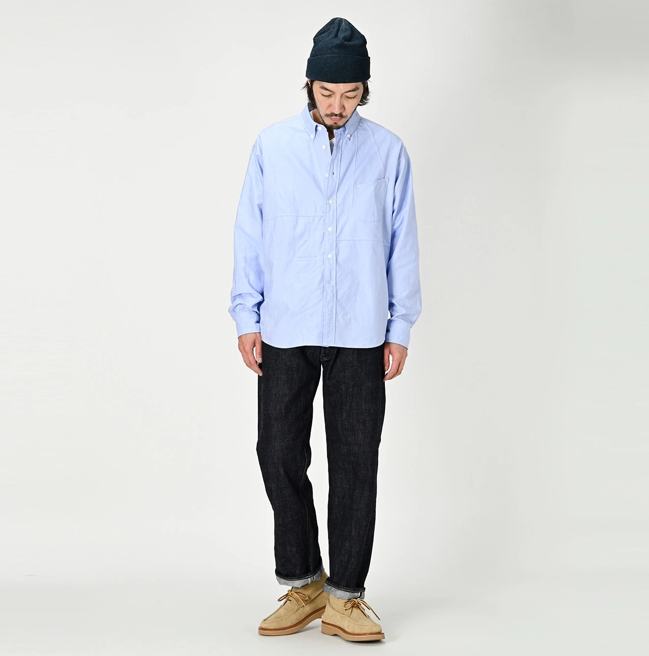 45R(フォーティファイブアール) |スーピマオックスの908オーシャン帆シャツ