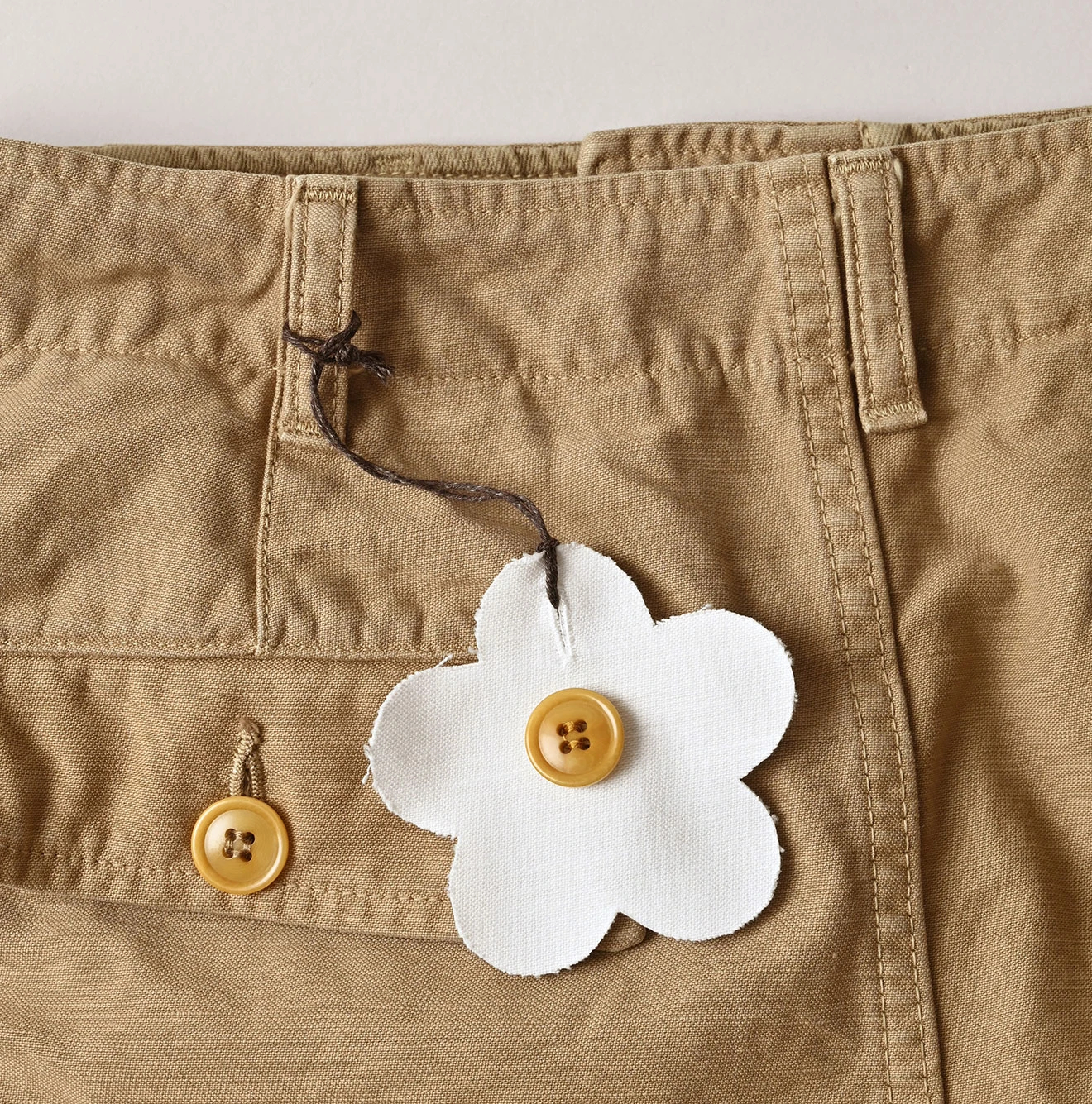 45R(フォーティファイブアール) |バックサテンのカーゴスカート