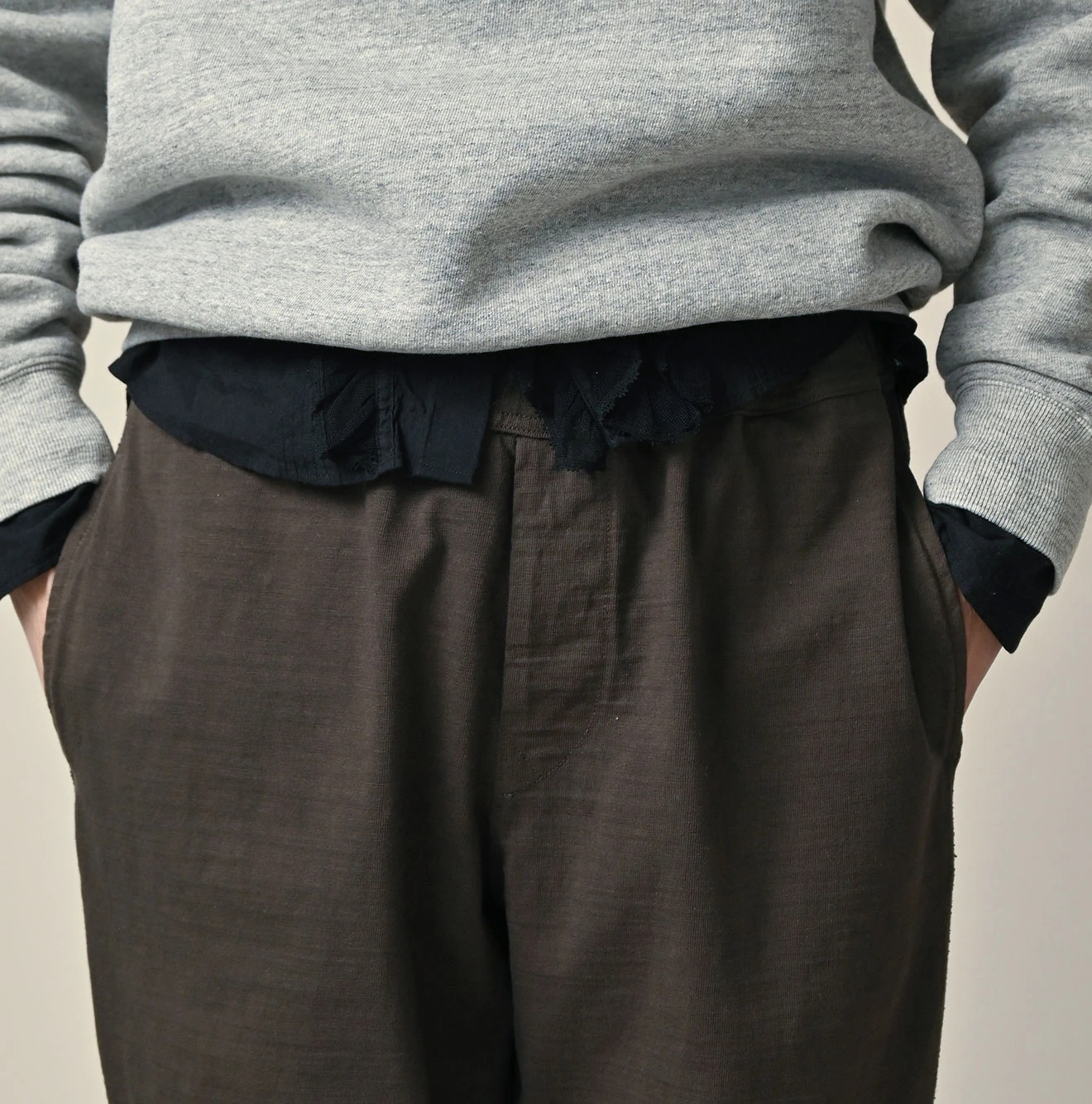 45R（フォーティファイブアール）| でこぼこ天竺の908パンツ Pants