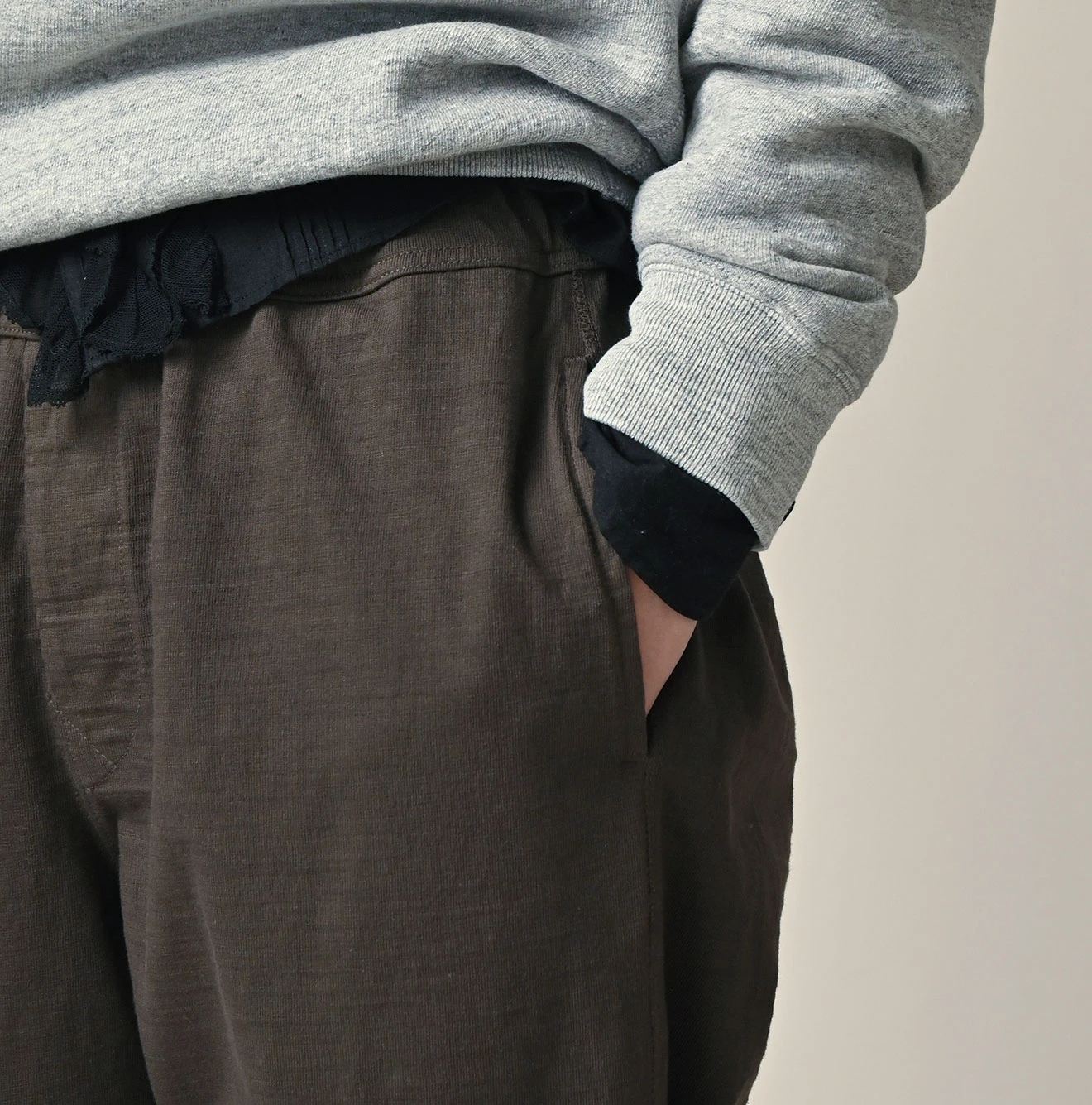 45R（フォーティファイブアール）| でこぼこ天竺の908パンツ Pants