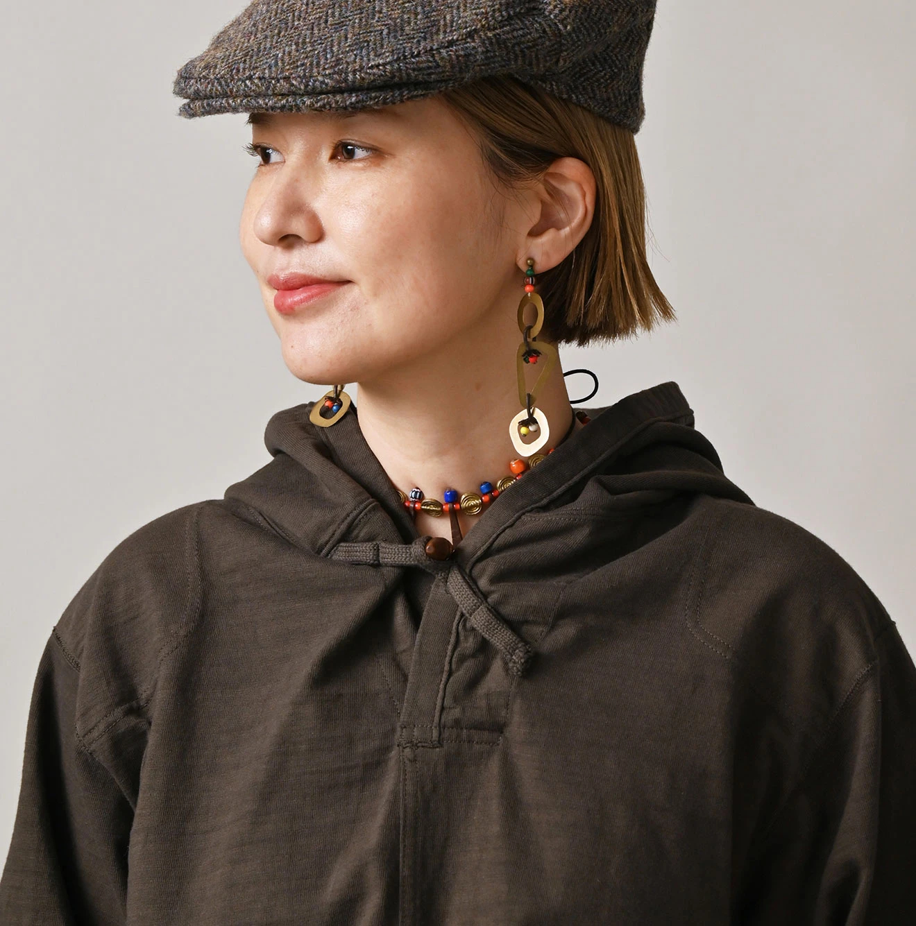 45R（フォーティファイブアール）| でこぼこ天竺の908フーディ Hoodie