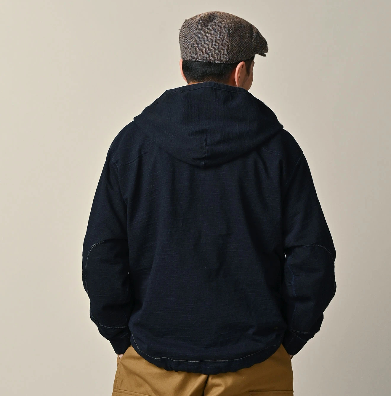 45R(フォーティファイブアール) |でこぼこ天竺の908フーディー（インディゴ）