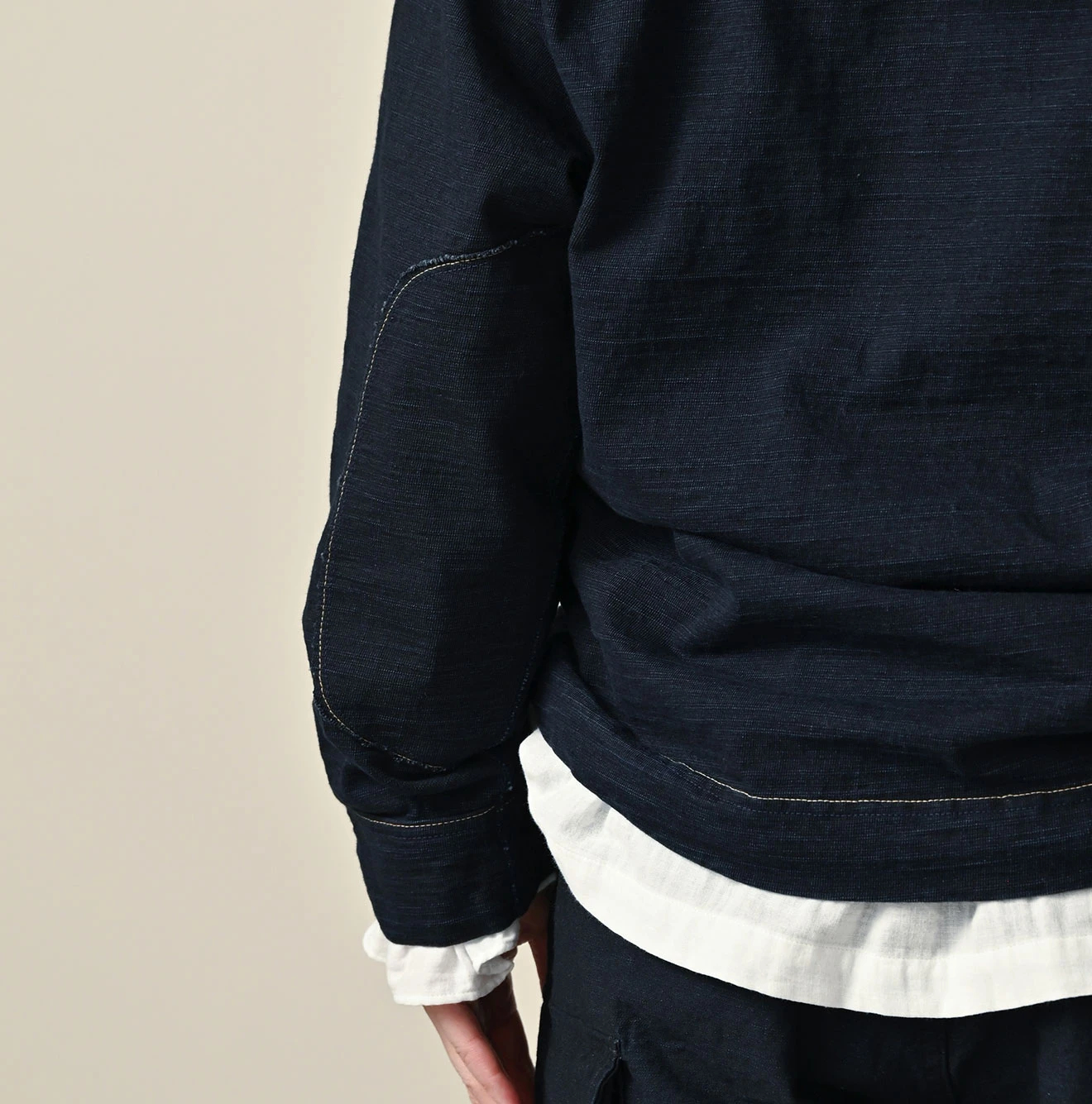 45R(フォーティファイブアール) |でこぼこ天竺の908フーディー（インディゴ）