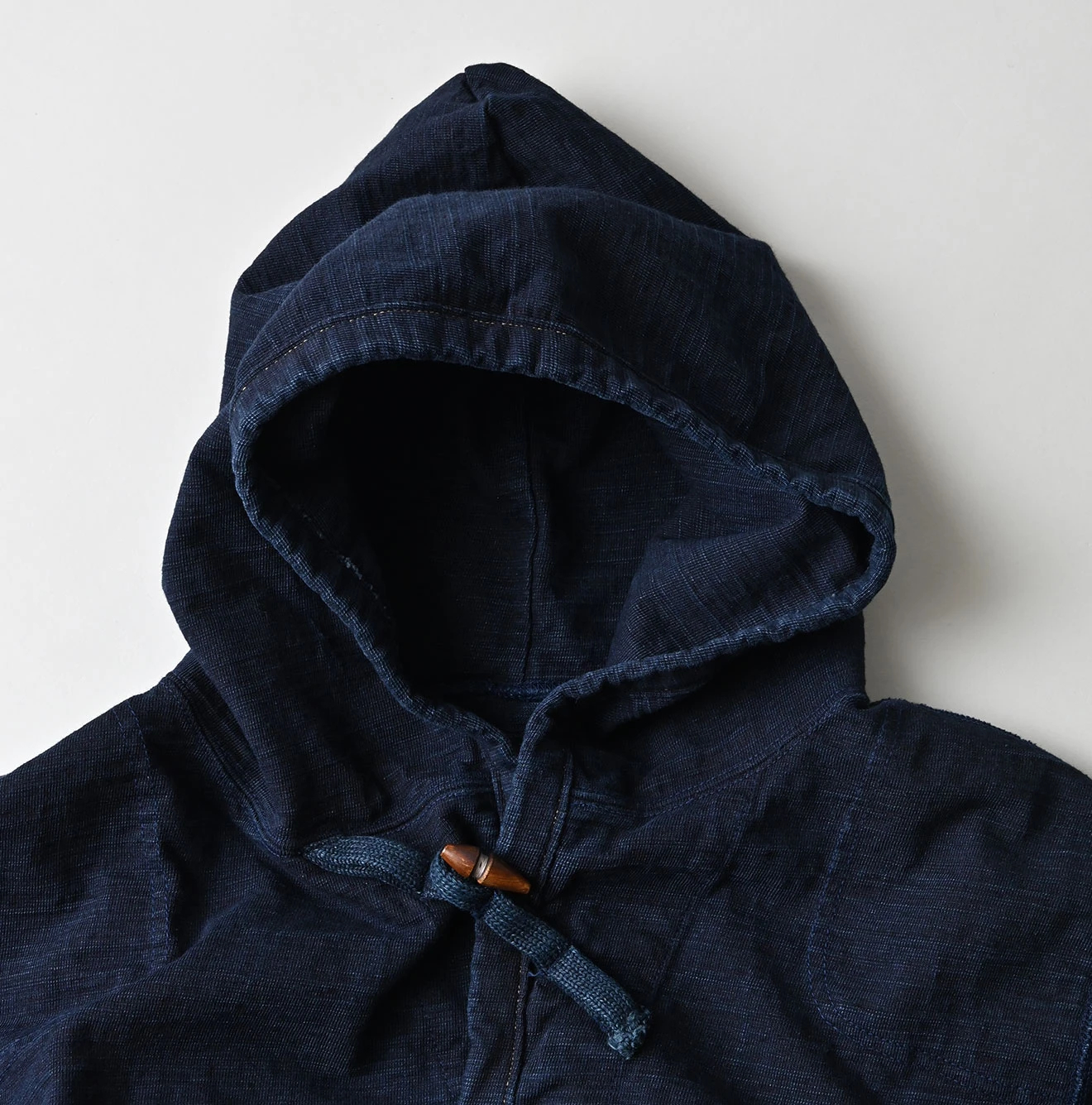 45R(フォーティファイブアール) |でこぼこ天竺の908フーディー（インディゴ）