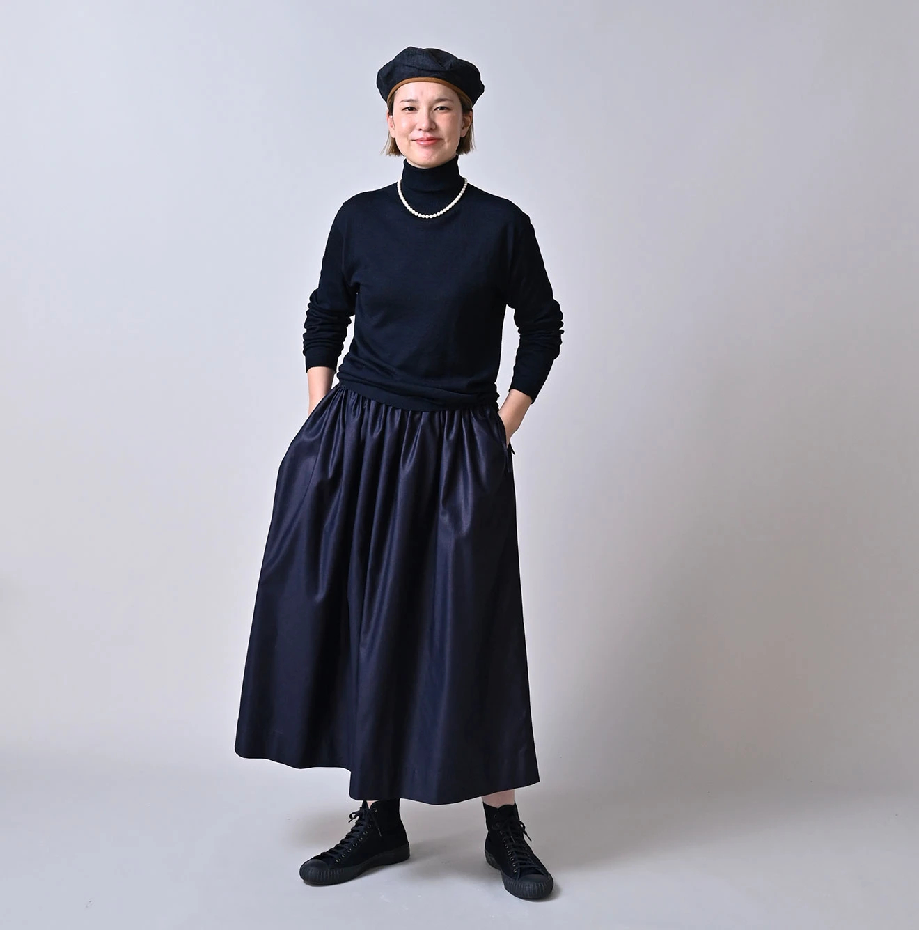 45R(フォーティファイブアール) |ホール超ガーゼの908タートル（インディゴ）