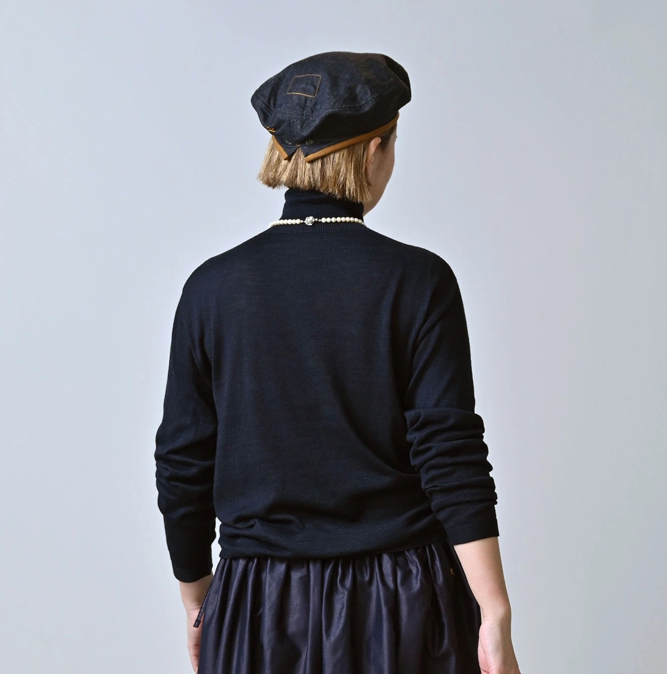 45R(フォーティファイブアール) |ホール超ガーゼの908タートル（インディゴ）