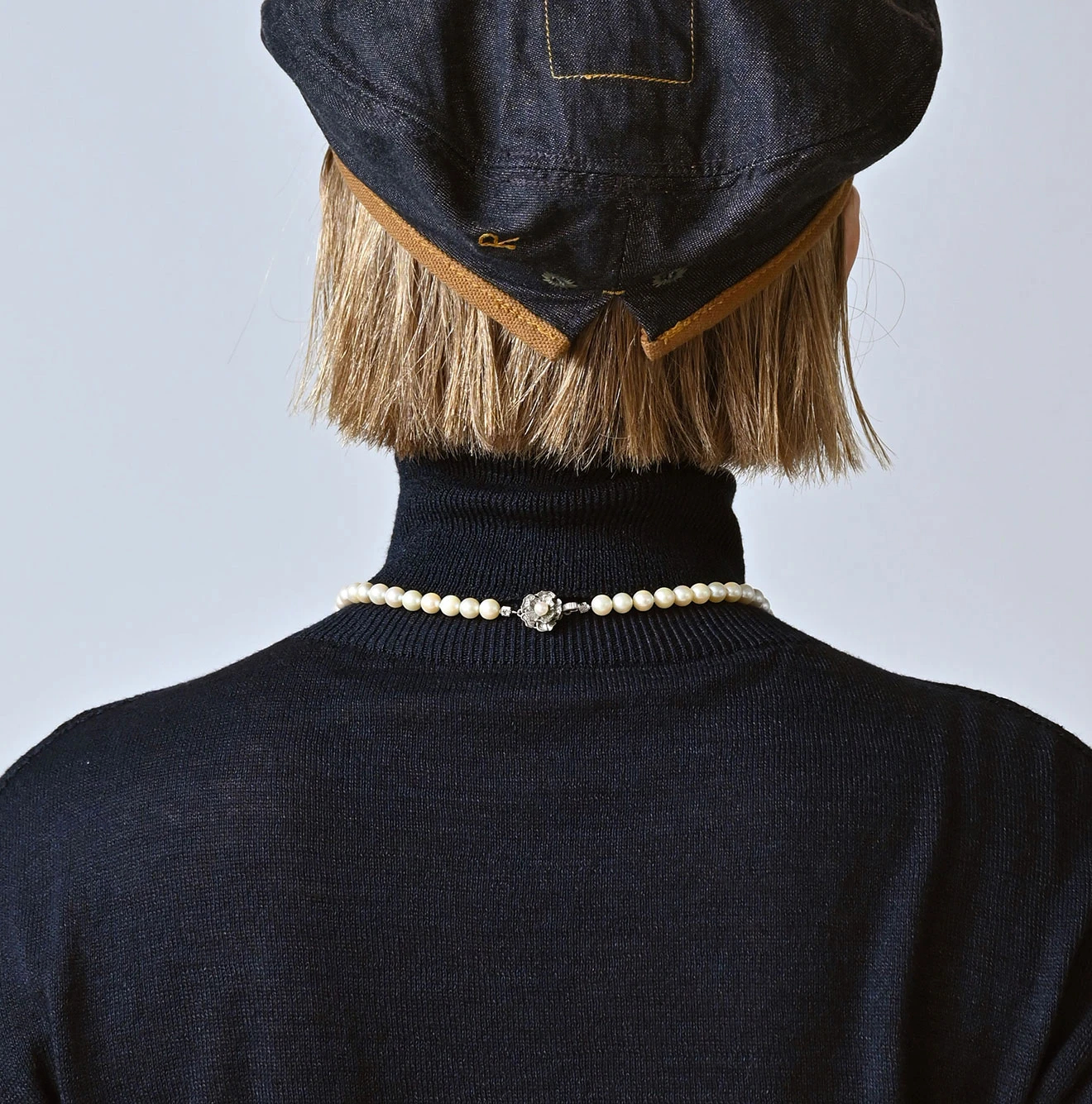 45R(フォーティファイブアール) |ホール超ガーゼの908タートル（インディゴ）