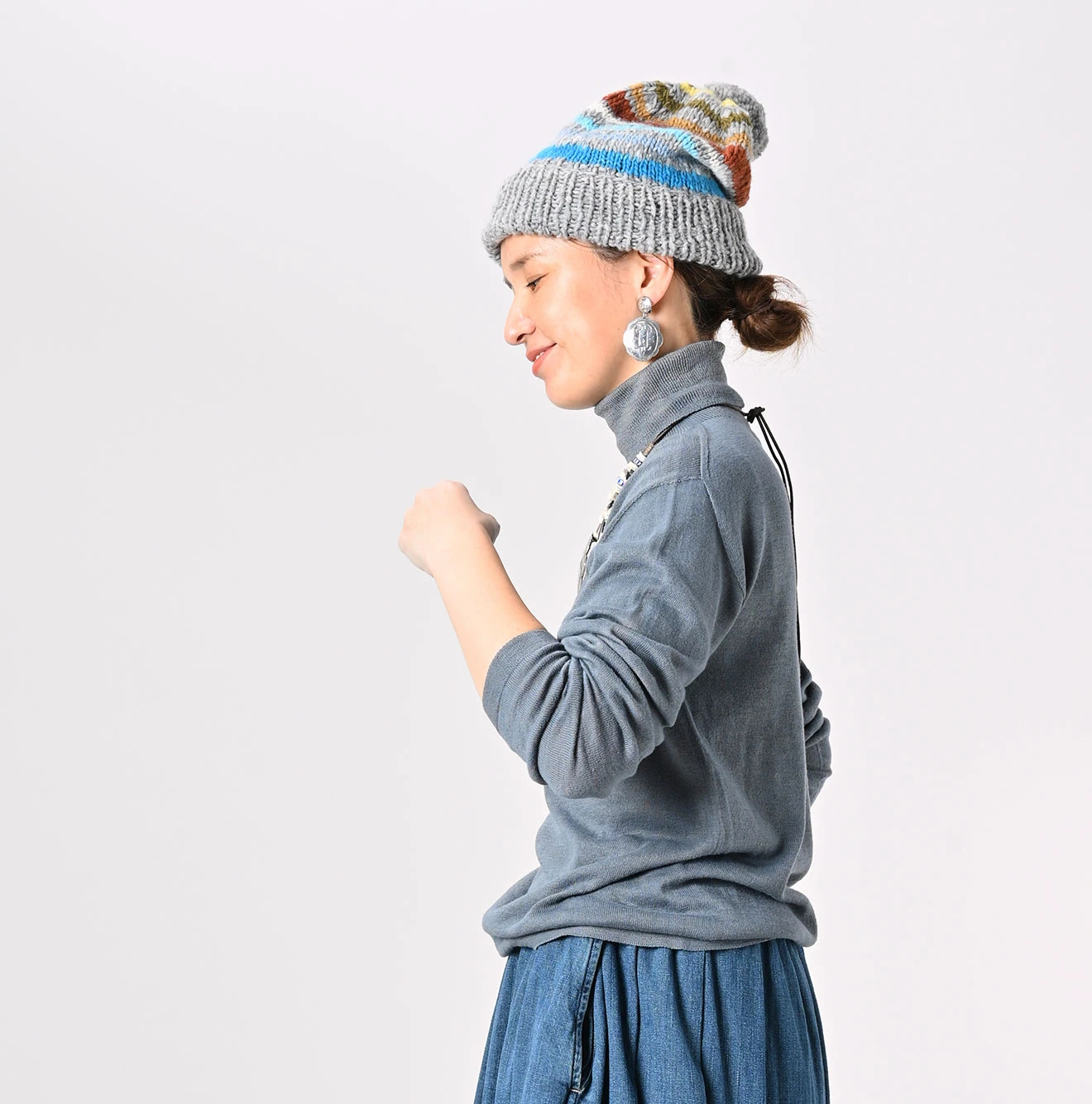 45R(フォーティファイブアール) |ホール超ガーゼの908タートル（45草染）