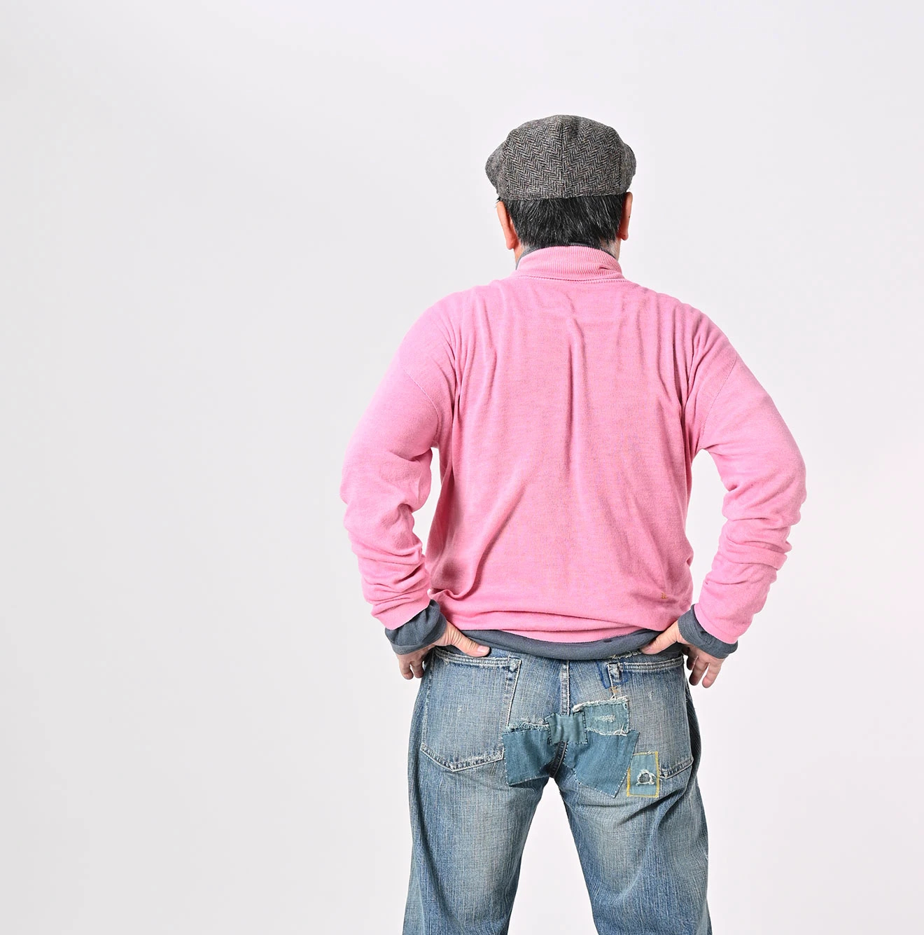 45R(フォーティファイブアール) |ホール超ガーゼの908タートル（45草染）