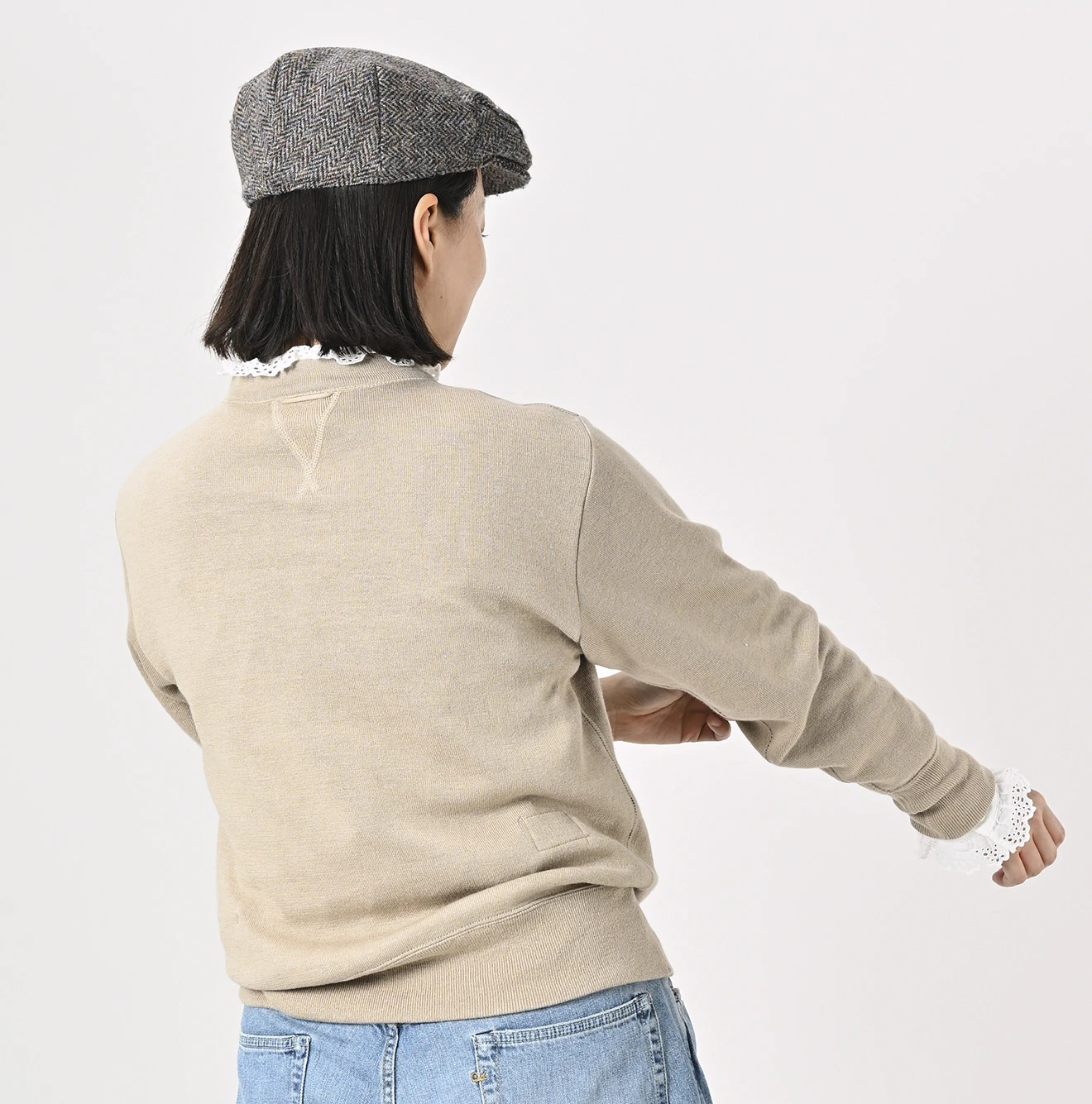 45R(フォーティファイブアール) |スムースの908カレッジニットソー