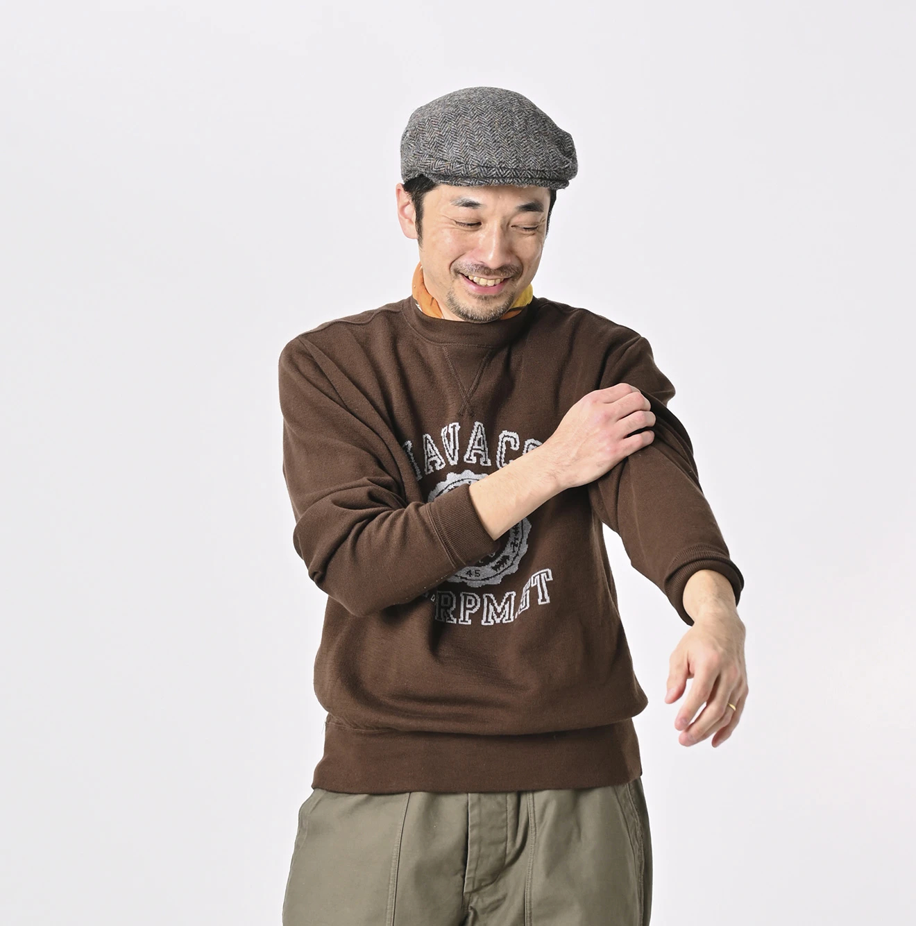 45R(フォーティファイブアール) |スムースの908カレッジニットソー