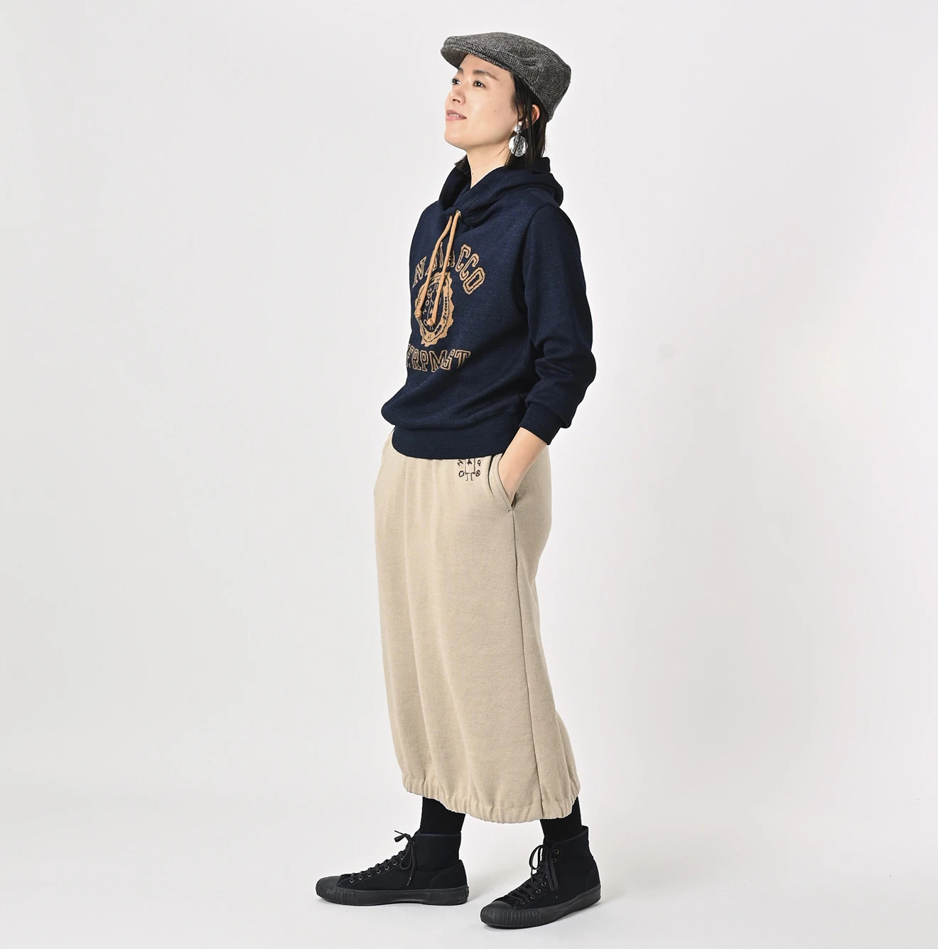 45R(フォーティファイブアール) |スムースの908カレッジフーディ（インディゴ）