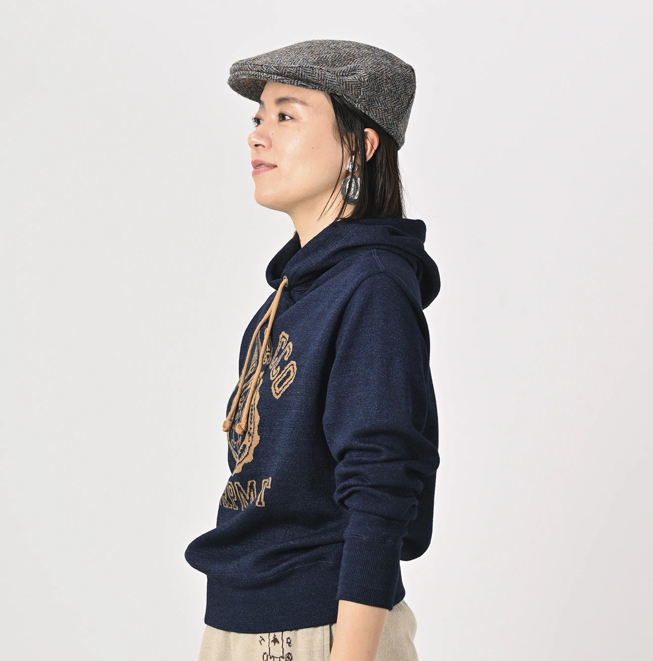 45R(フォーティファイブアール) |スムースの908カレッジフーディ（インディゴ）