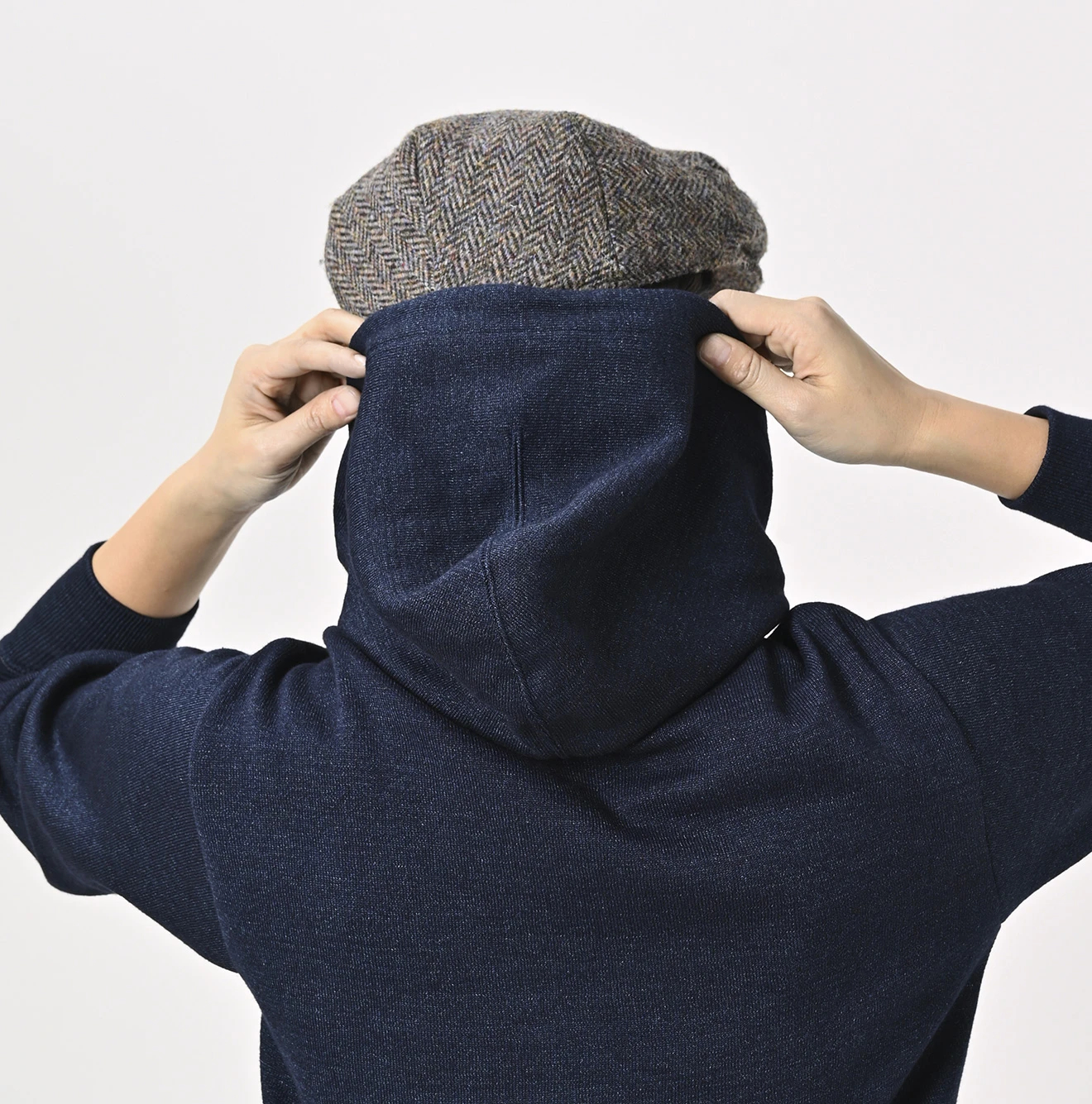 45R(フォーティファイブアール) |スムースの908カレッジフーディ（インディゴ）