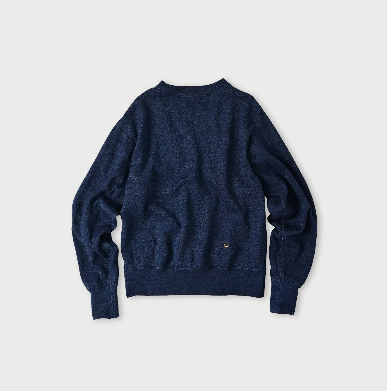 45R(フォーティファイブアール) |スムースの908カレッジニットソー（インディゴ）