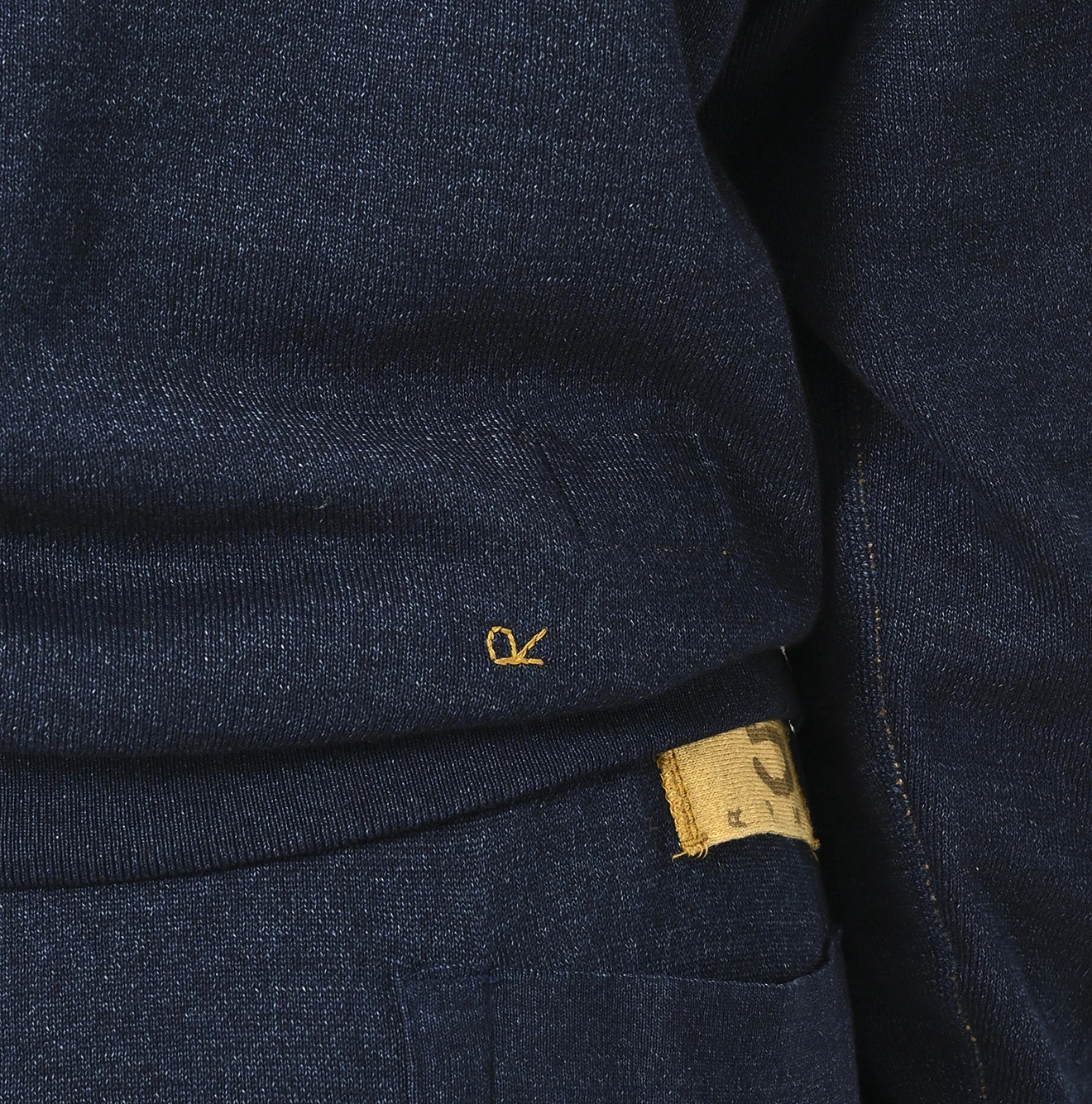 45R(フォーティファイブアール) |スムースの908カレッジニットソー（インディゴ）