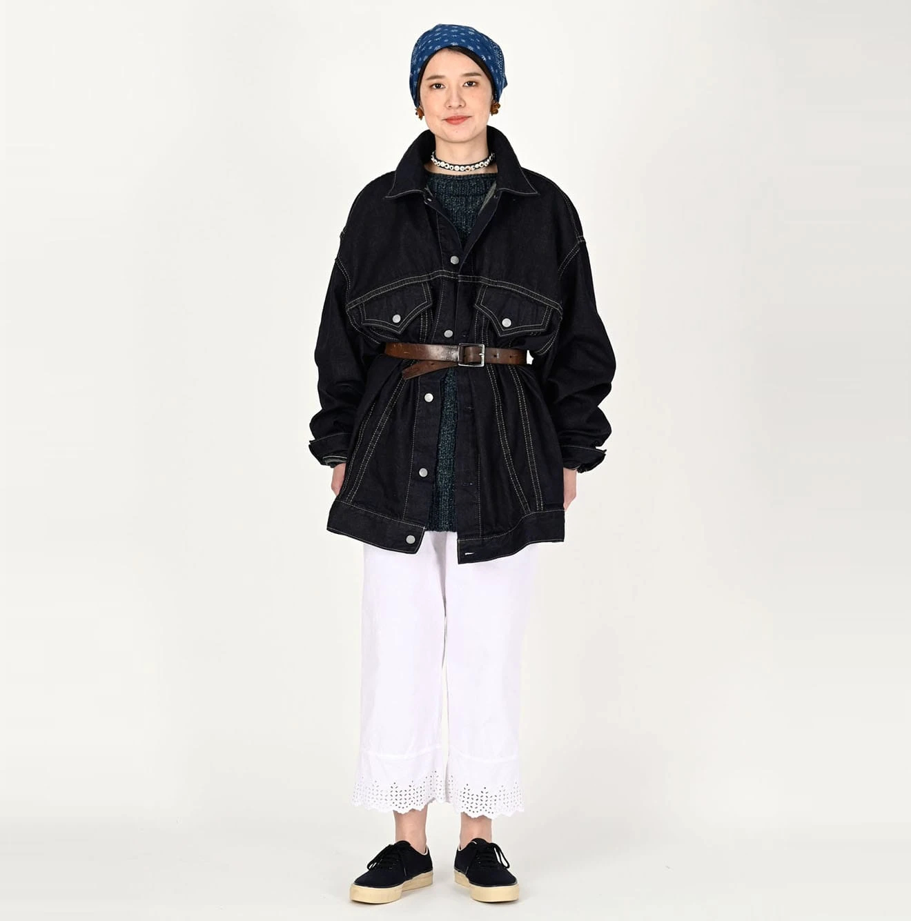 45R(フォーティファイブアール) |ライ麦デニムの908空比古比女ジャン9.8サイズ（インディゴ濃）