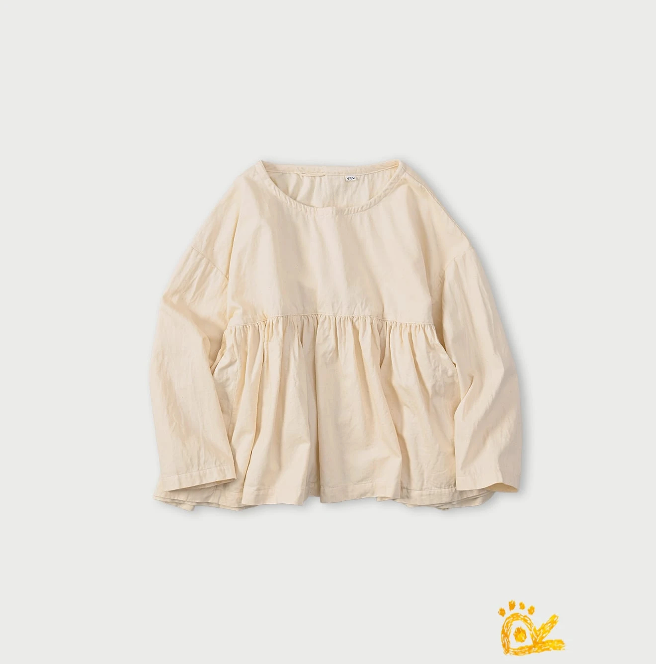 45R(フォーティファイブアール) |ONEONE宝物のギャザーブラウス