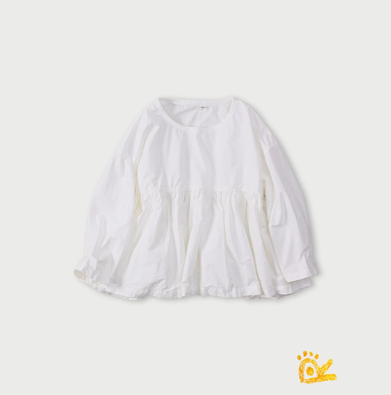 45R(フォーティファイブアール) |ONEONE宝物のギャザーブラウス