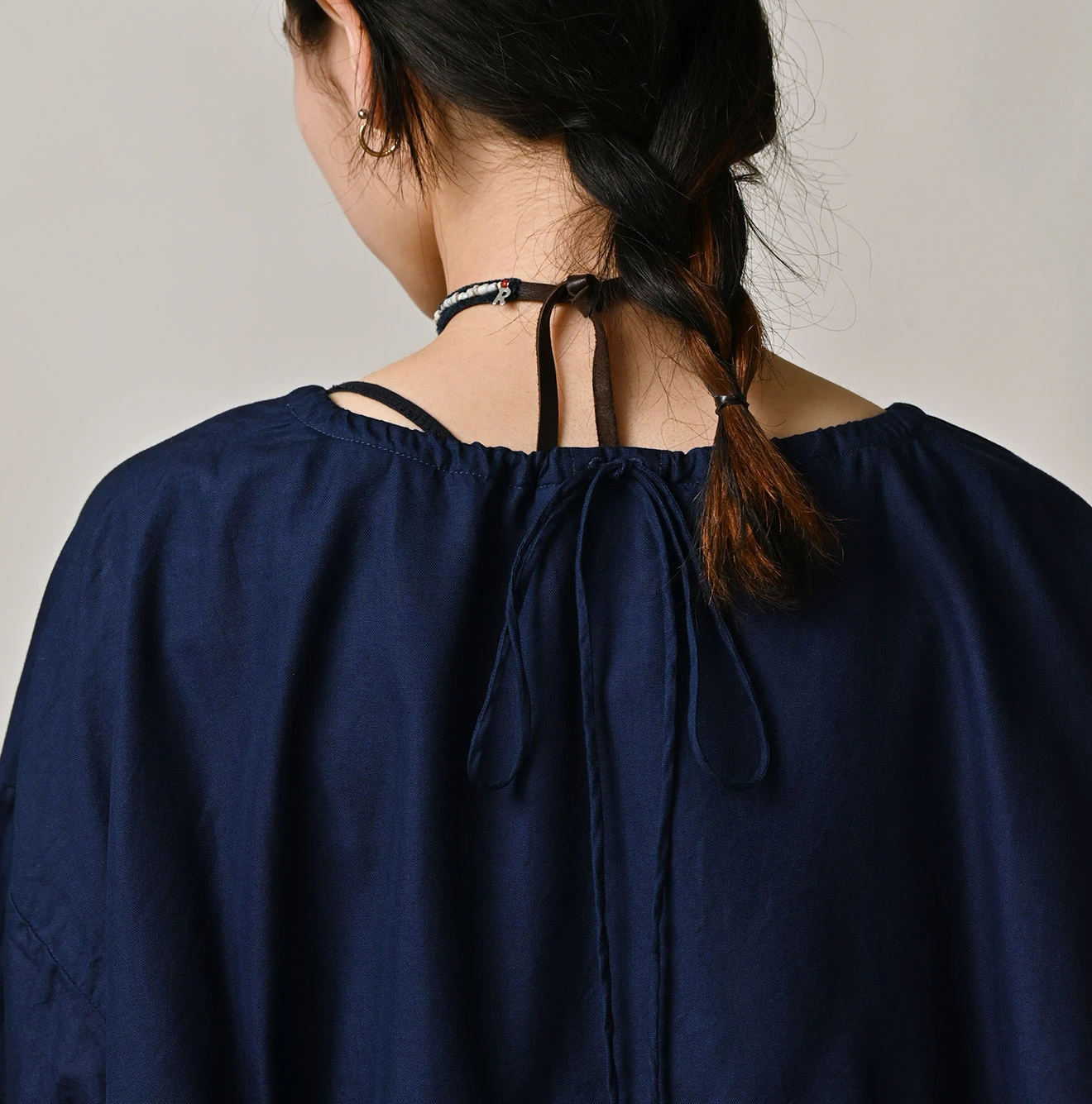 45R(フォーティファイブアール) |ONEONE宝物のギャザーブラウス