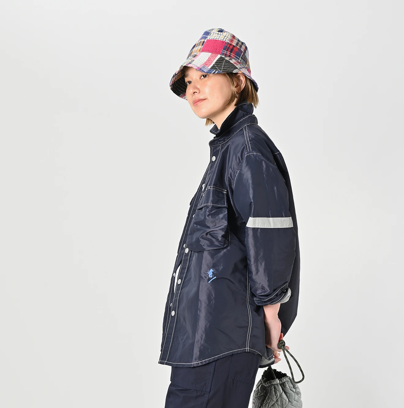 45R(フォーティファイブアール) |葉山ものがたり厚ナイロンの908オーバーシャツ