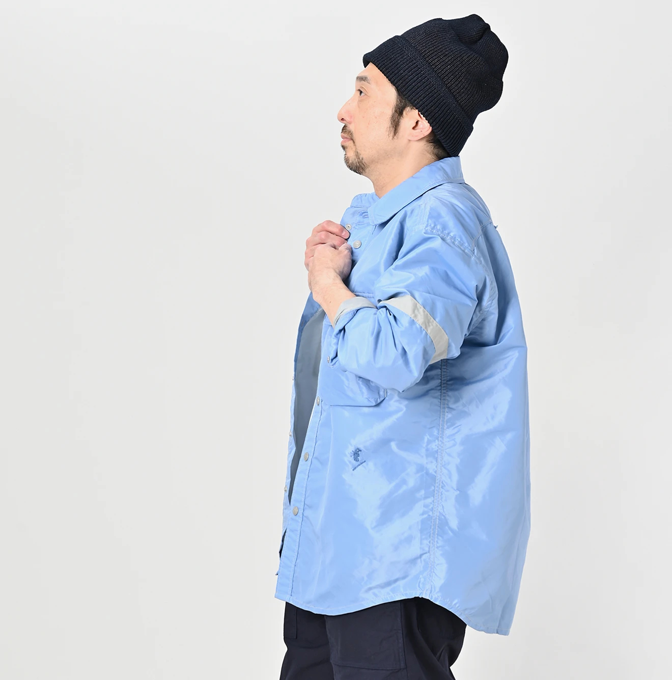 45R(フォーティファイブアール) |葉山ものがたり厚ナイロンの908オーバーシャツ