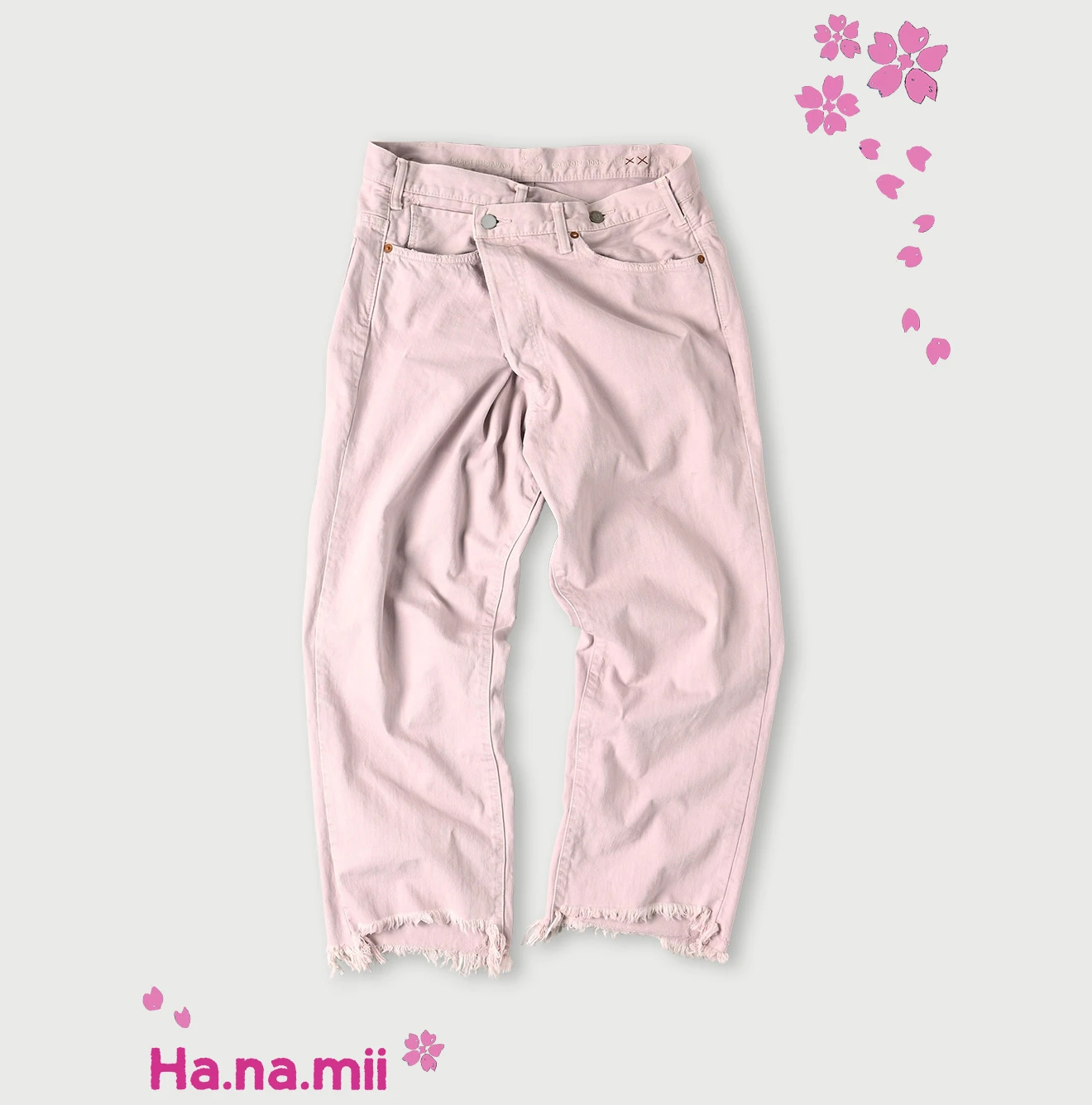 45R(フォーティファイブアール) |ライ麦デニムのクロスオーバーパンツ（再び・春色）