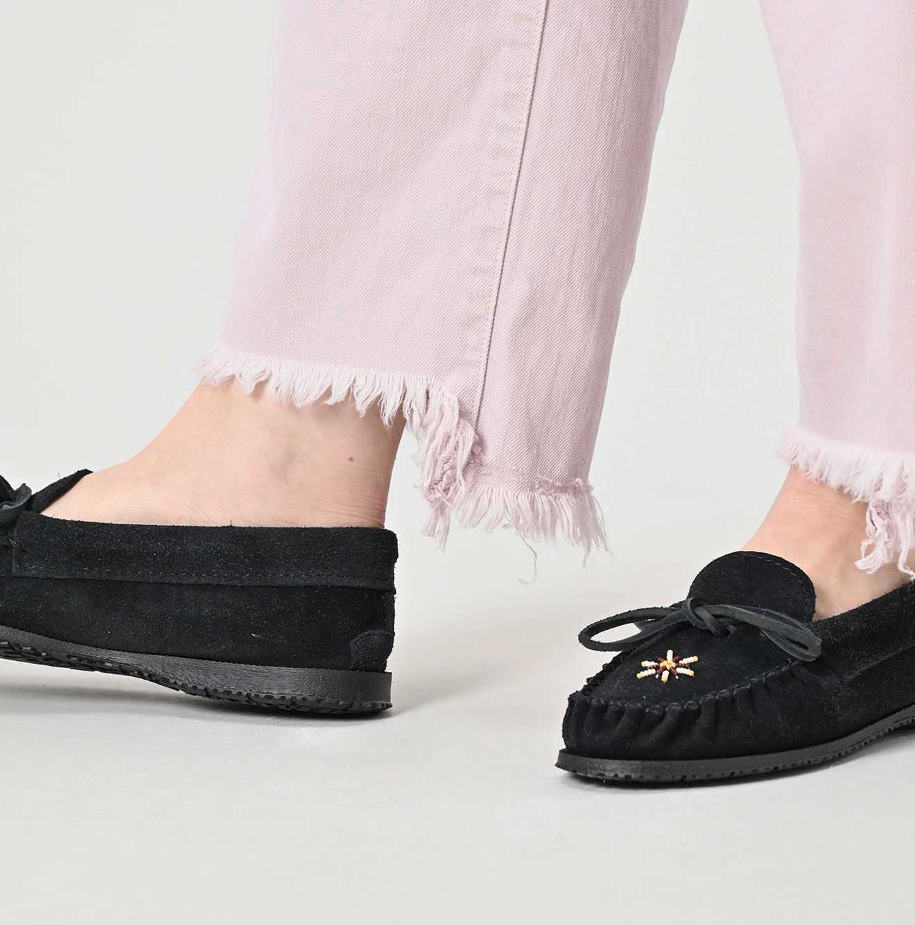 45R(フォーティファイブアール) |ライ麦デニムのクロスオーバーパンツ（再び・春色）