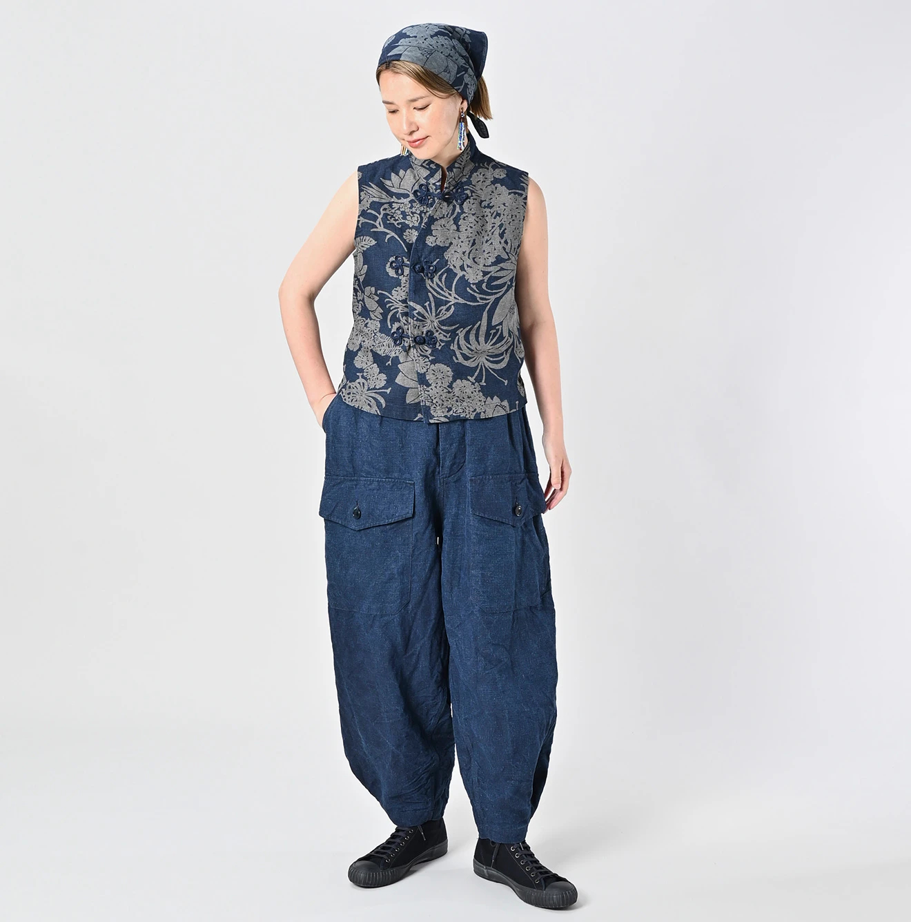 45R（フォーティファイブアール）| リネンクロスの908テントパンツ