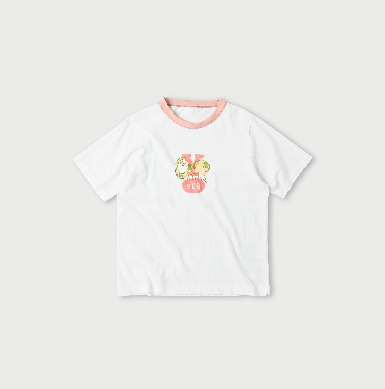 45R(フォーティファイブアール) |チャメレイオンYプリントの908Tシャツ