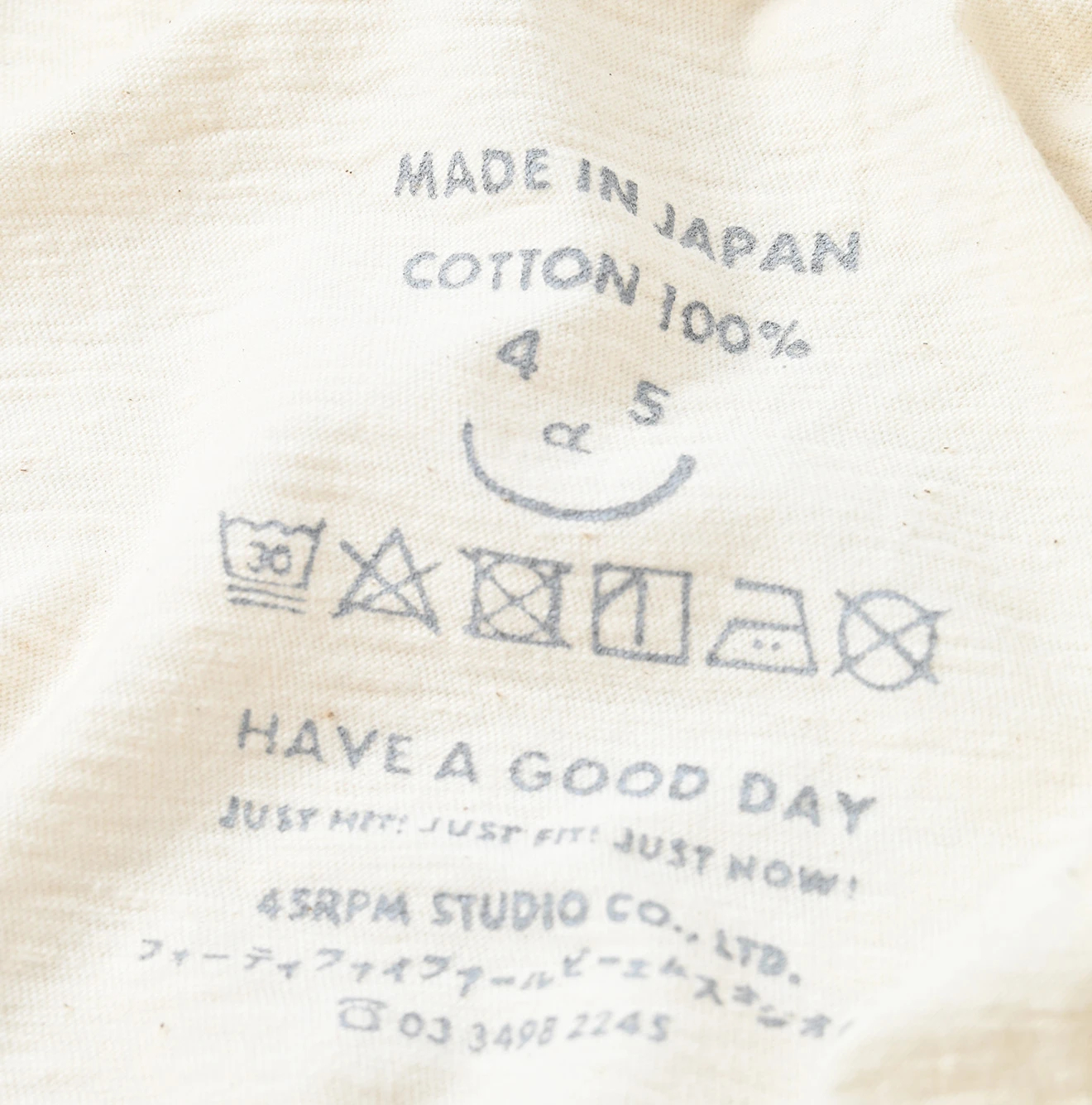 45R(フォーティファイブアール) |チャメレイオンYプリントの908Tシャツ